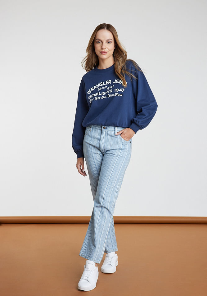 Polerón Oversized Sweat Navy