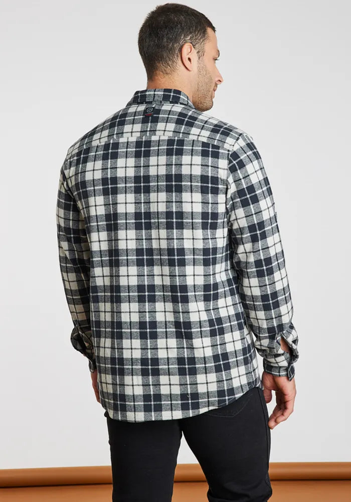 Camisa Hombre Campsite Shirt Basalt Plaid