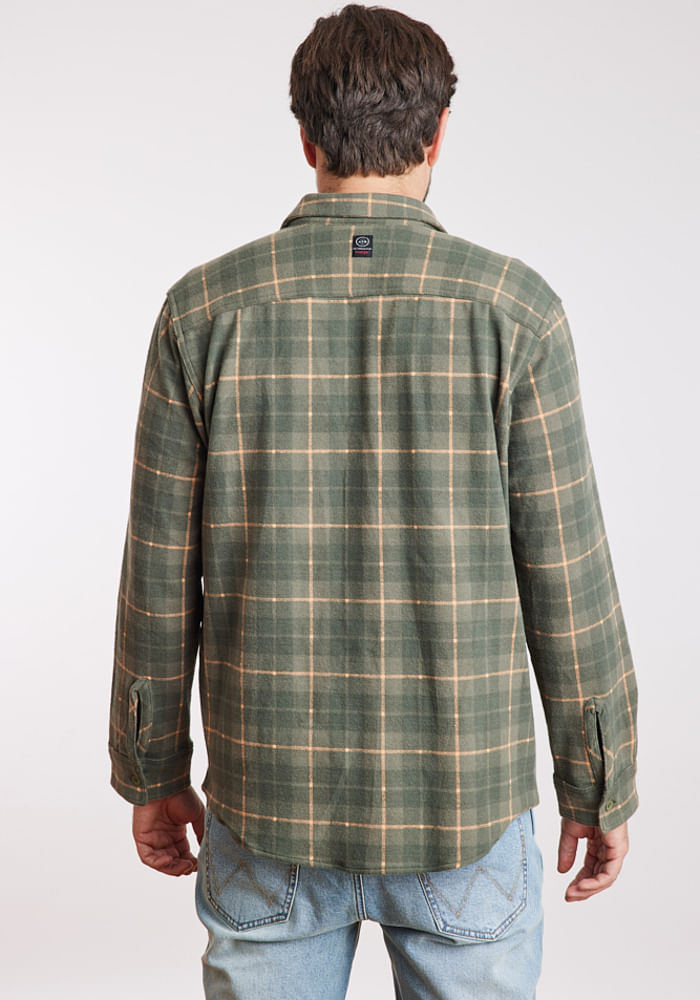 Camisa Hombre Campsite Shirt Peridot Plaid