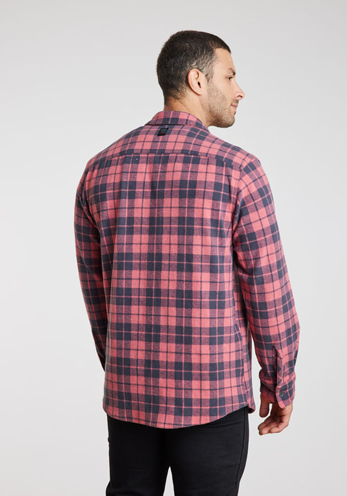 Camisa Hombre Campsite Shirt Cinnabar Plaid