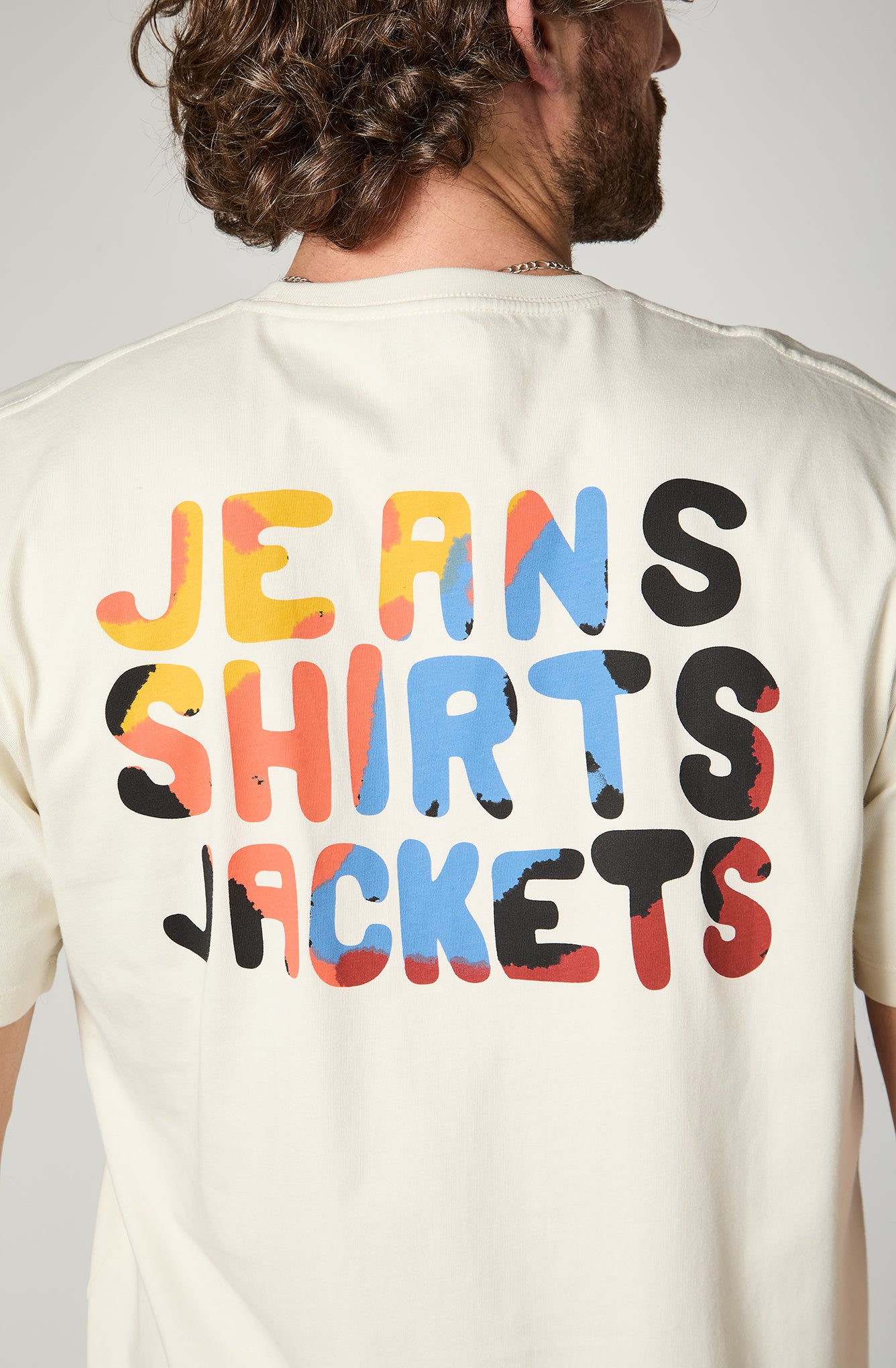 Polera Hombre Graphic Tee White