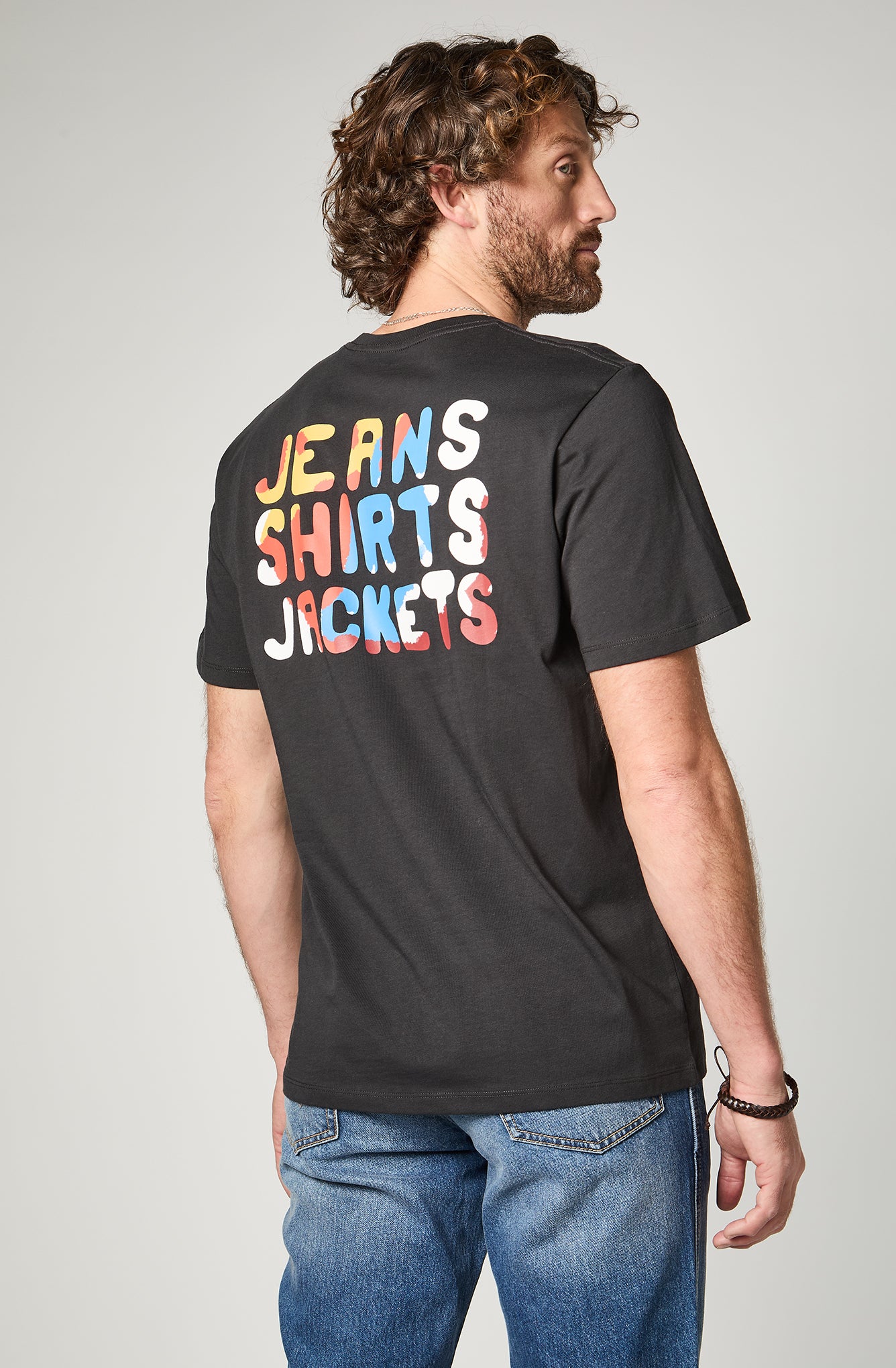 Polera Hombre Graphic Tee black