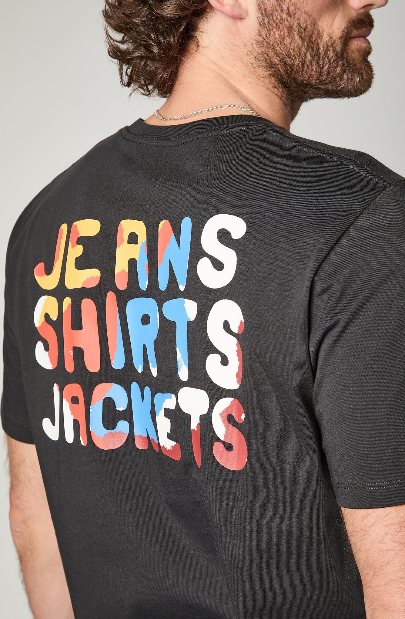 Polera Hombre Graphic Tee black