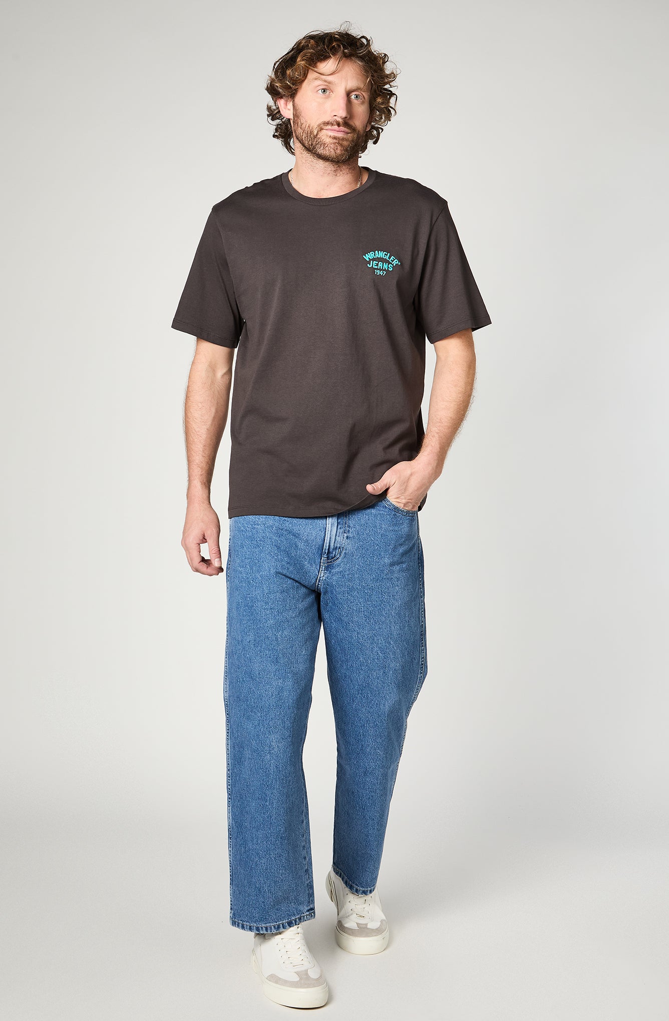 Polera Hombre Logo Tee Black