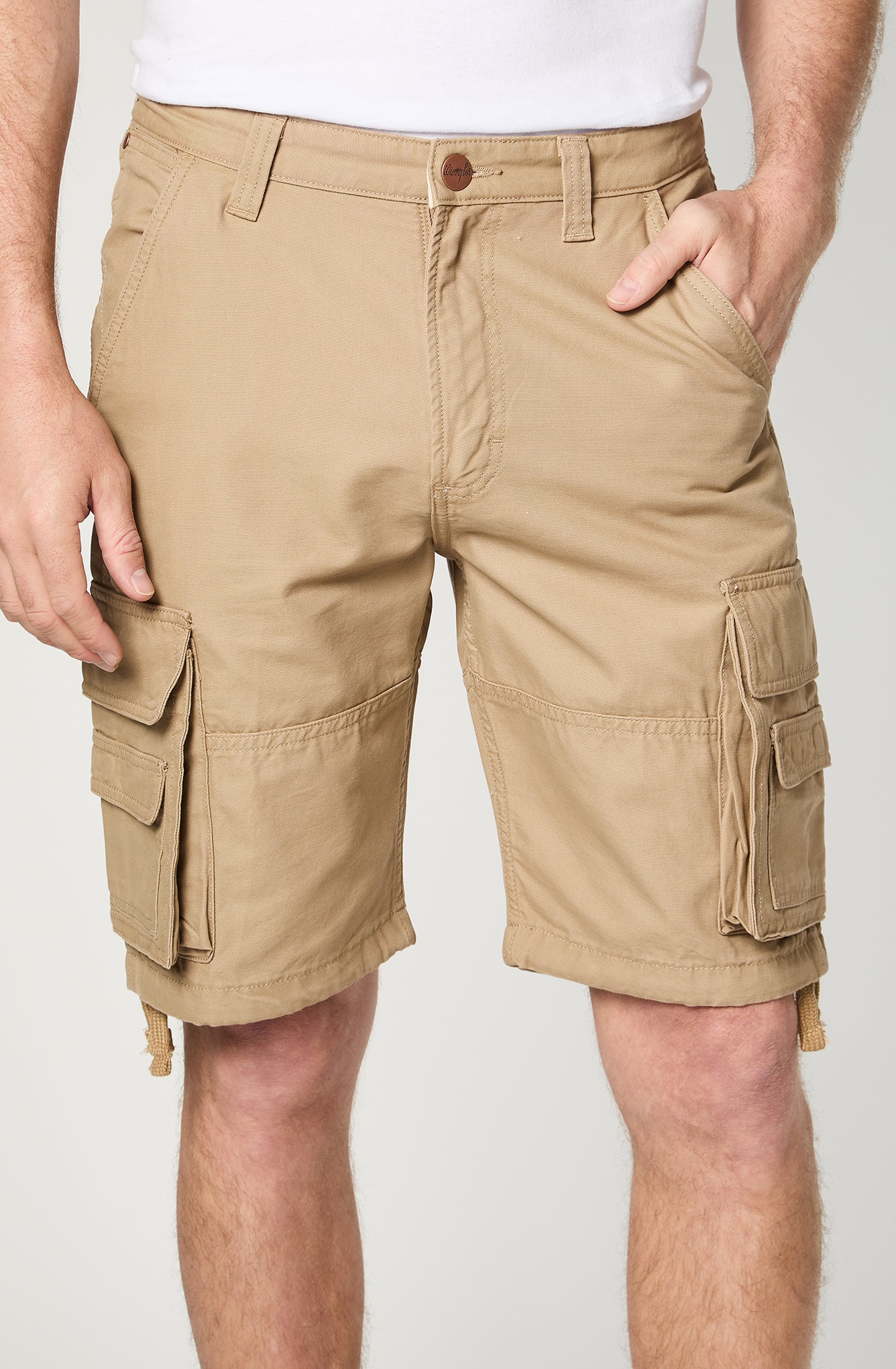 Shorts Hombre Beige