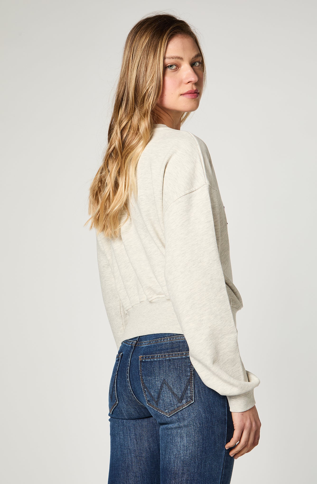 Sweatshirt Mujer Relaxed Cropped Legend