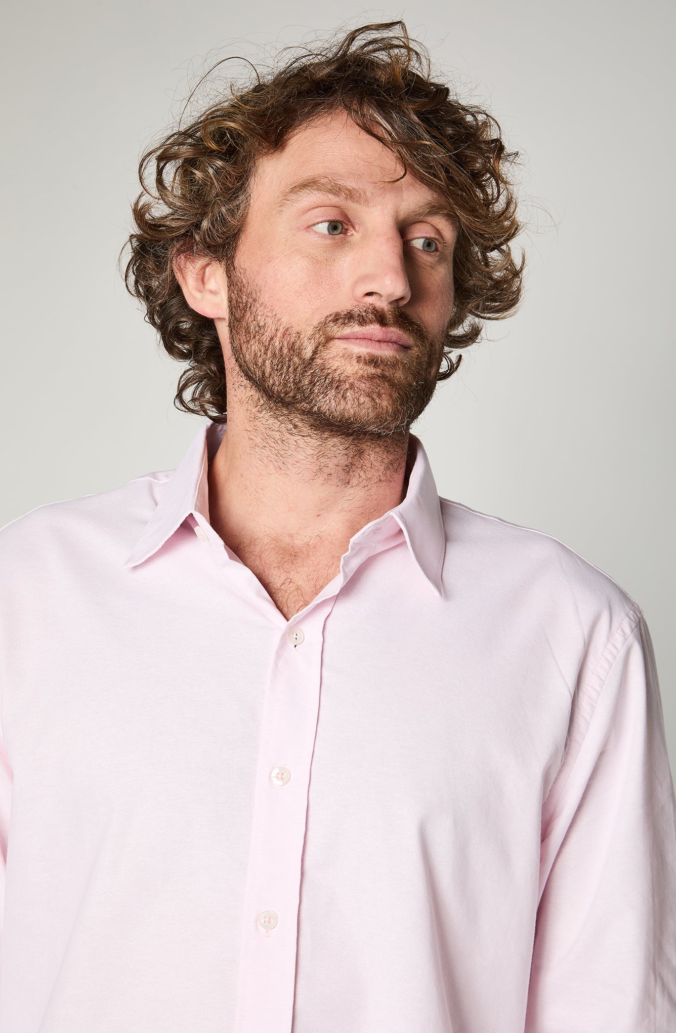 Camisa Hombre Basic Pink