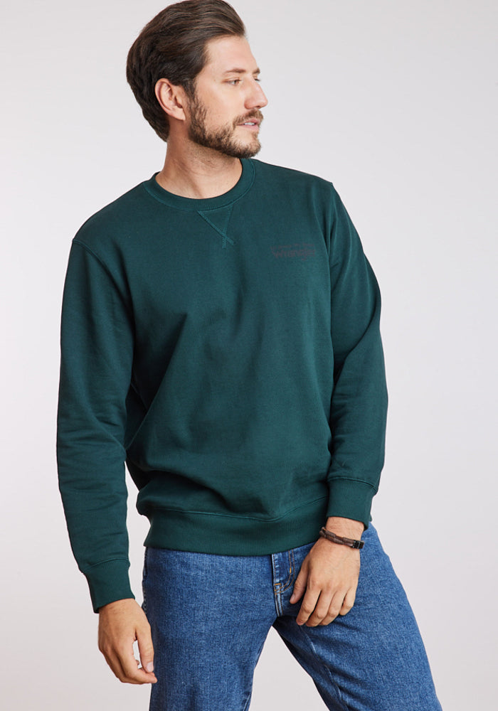 Polerón Hombre Graphic Sweatshirt Scarab Green