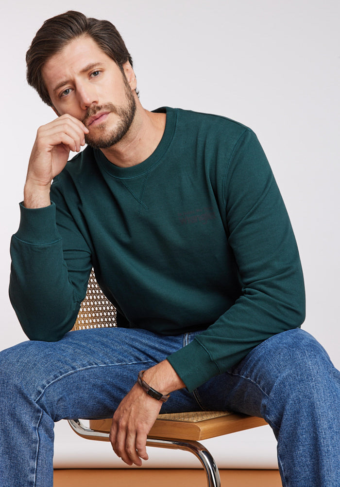 Polerón Hombre Graphic Sweatshirt Scarab Green