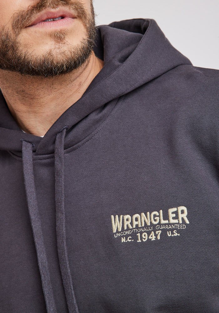 Polerón Hombre Regular Fit Hoodie Faded Black