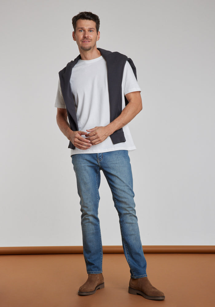 Jeans Hombre Larston-Dir Dirty Wash