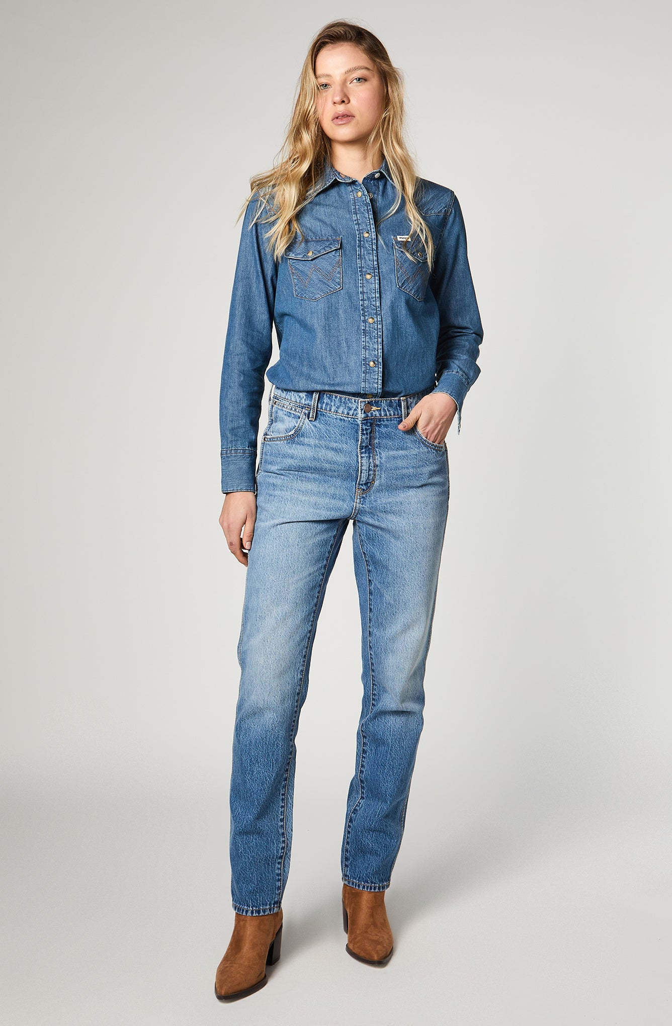 Jeans Mujer Walker Mid