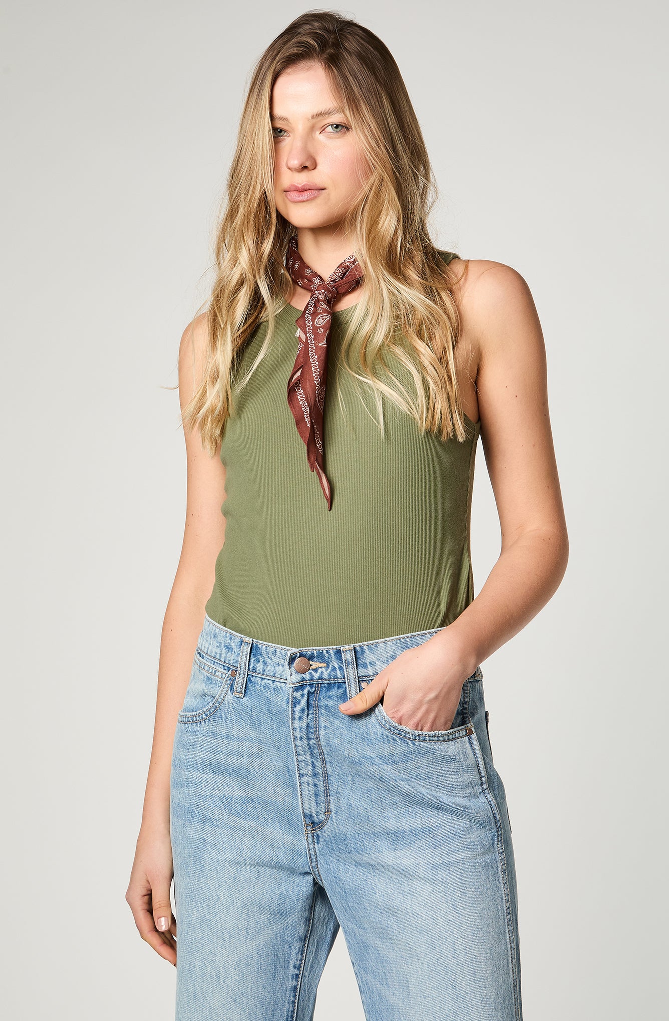 Polera Mujer Ringer Tank