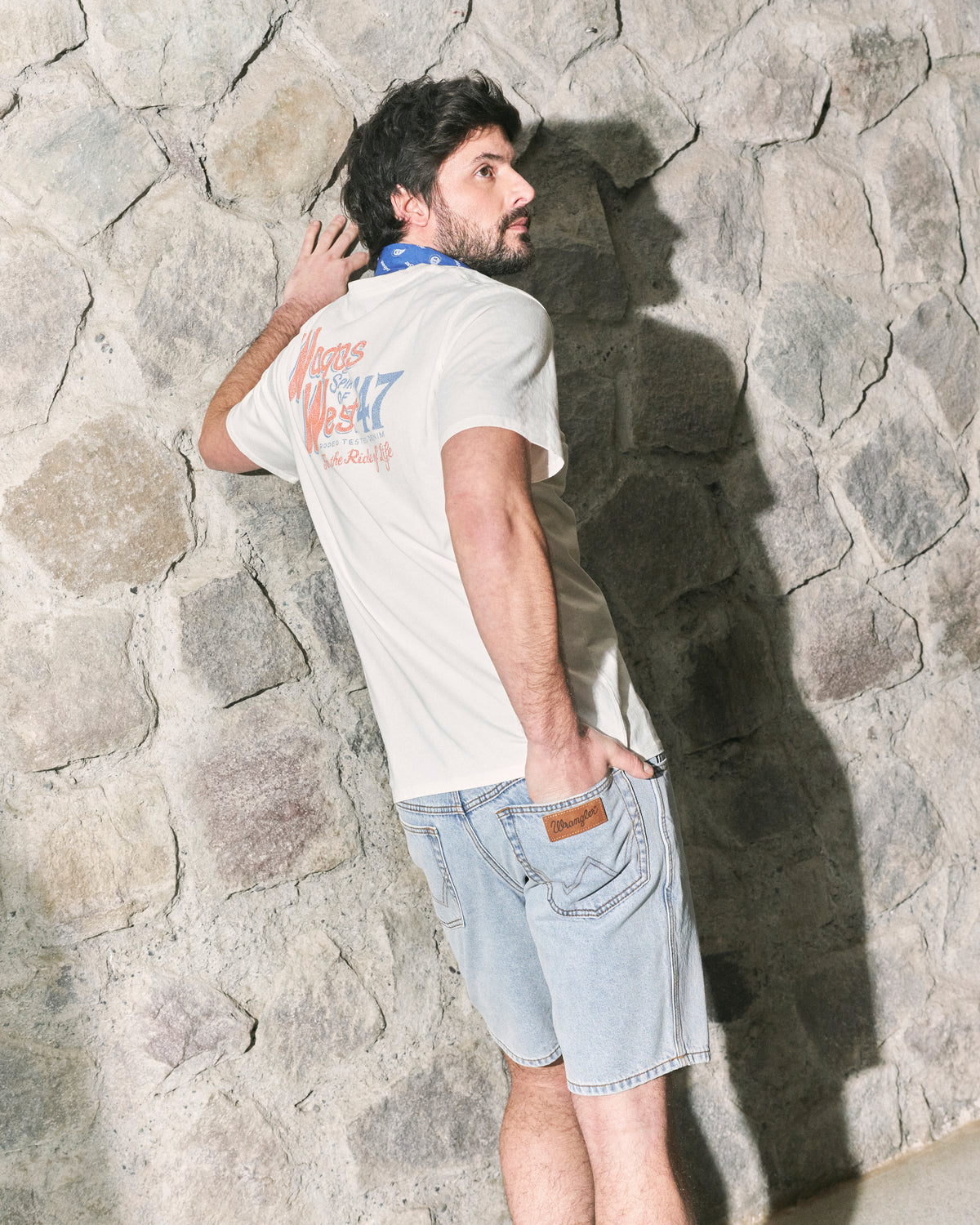 Short Hombre Texas Regular Fit Azul Claro