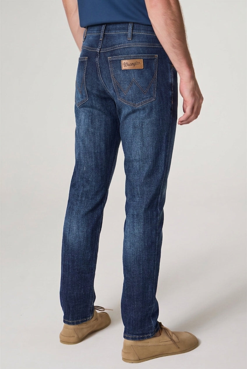 Jeans Hombre Greensboro Regular Straight Azul Oscuro