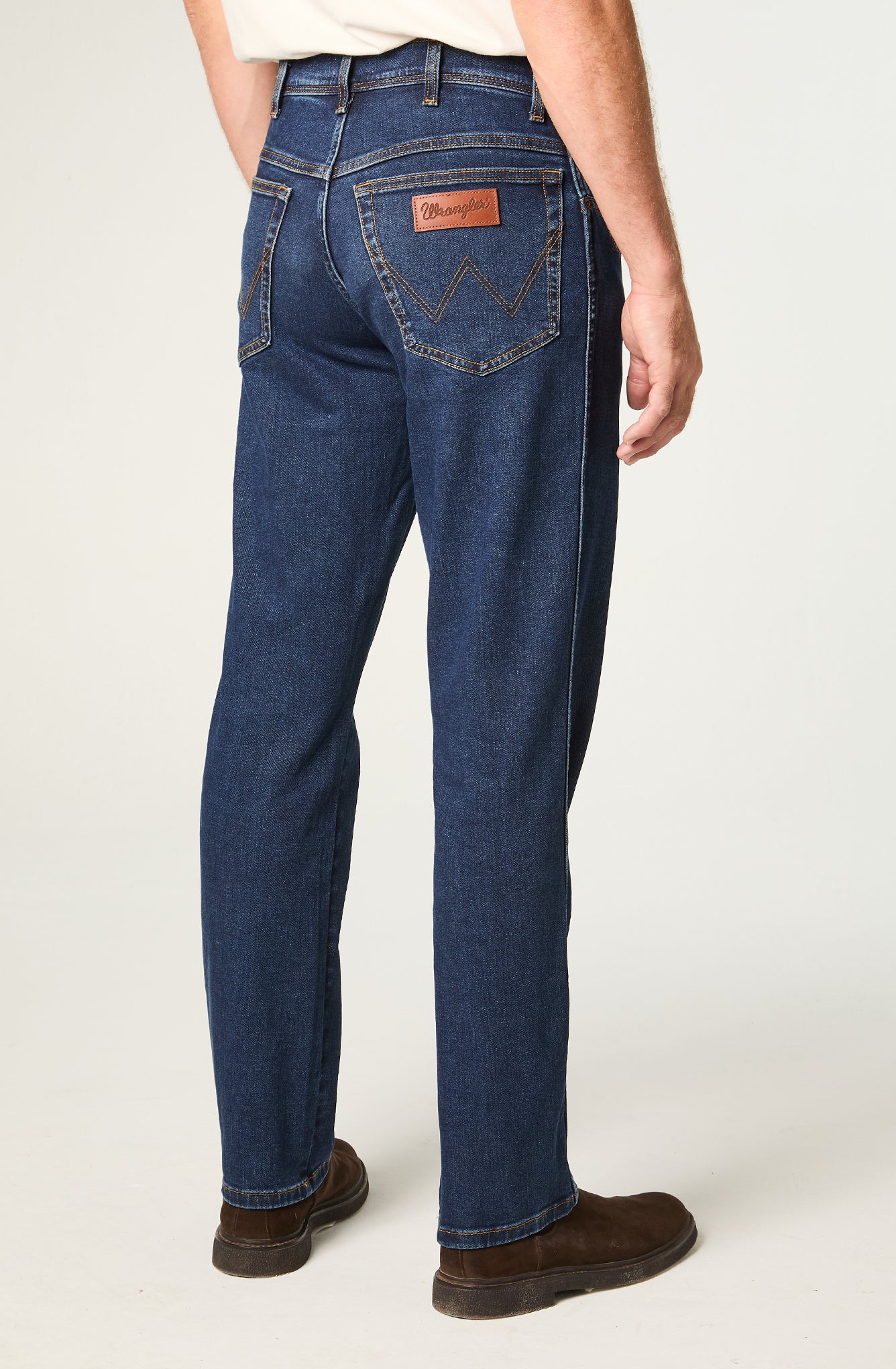 Jeans Tiro Alto Texas Regular Fit Dark Stone