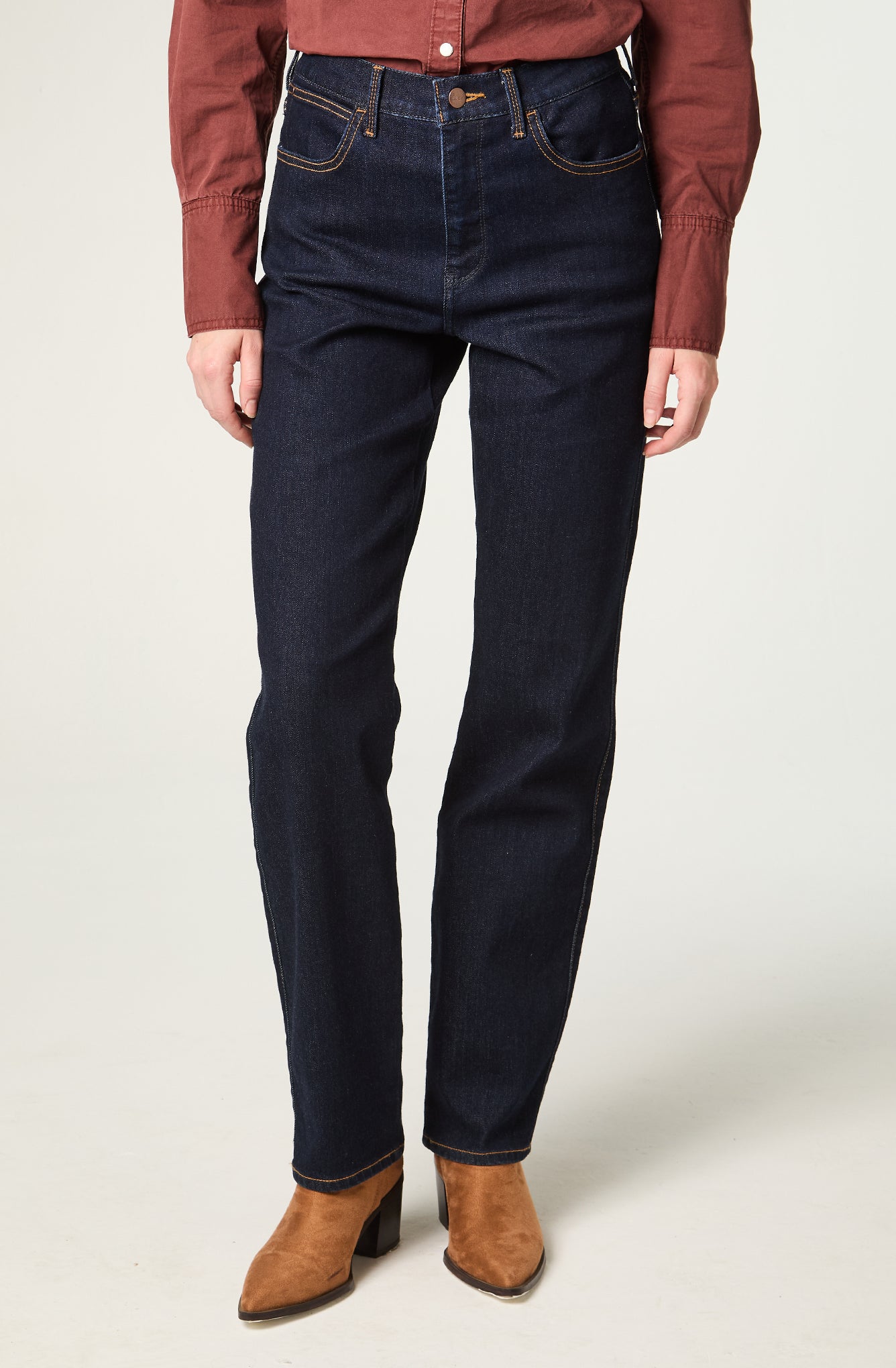 Jeans Mujer Straight Ind Indigo