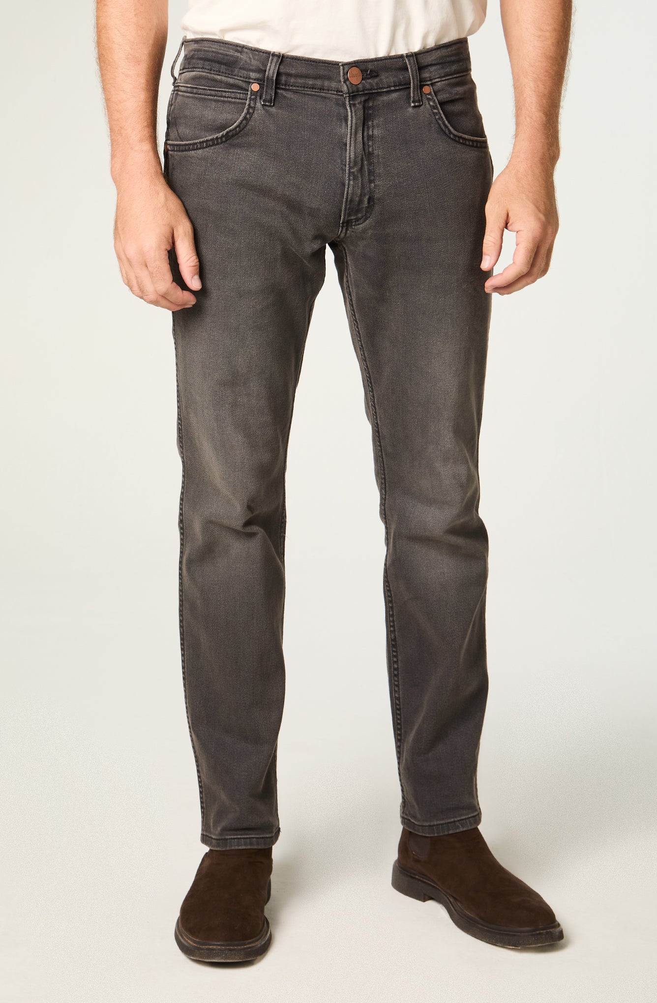 Jeans Greensboro Regular Straight Fit Black Gold