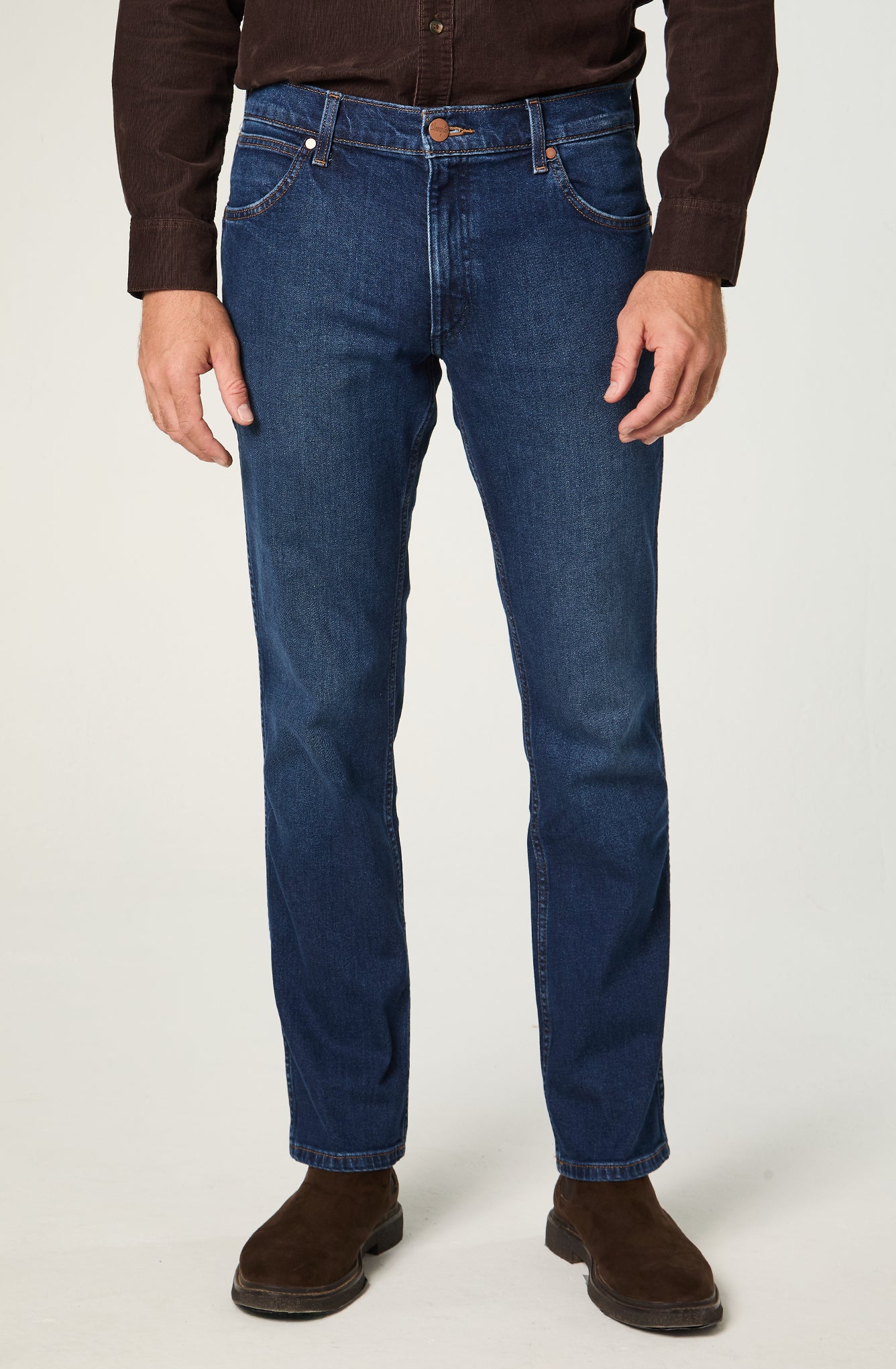 Jeans Greensboro Regular Straight Fit Medium Stone