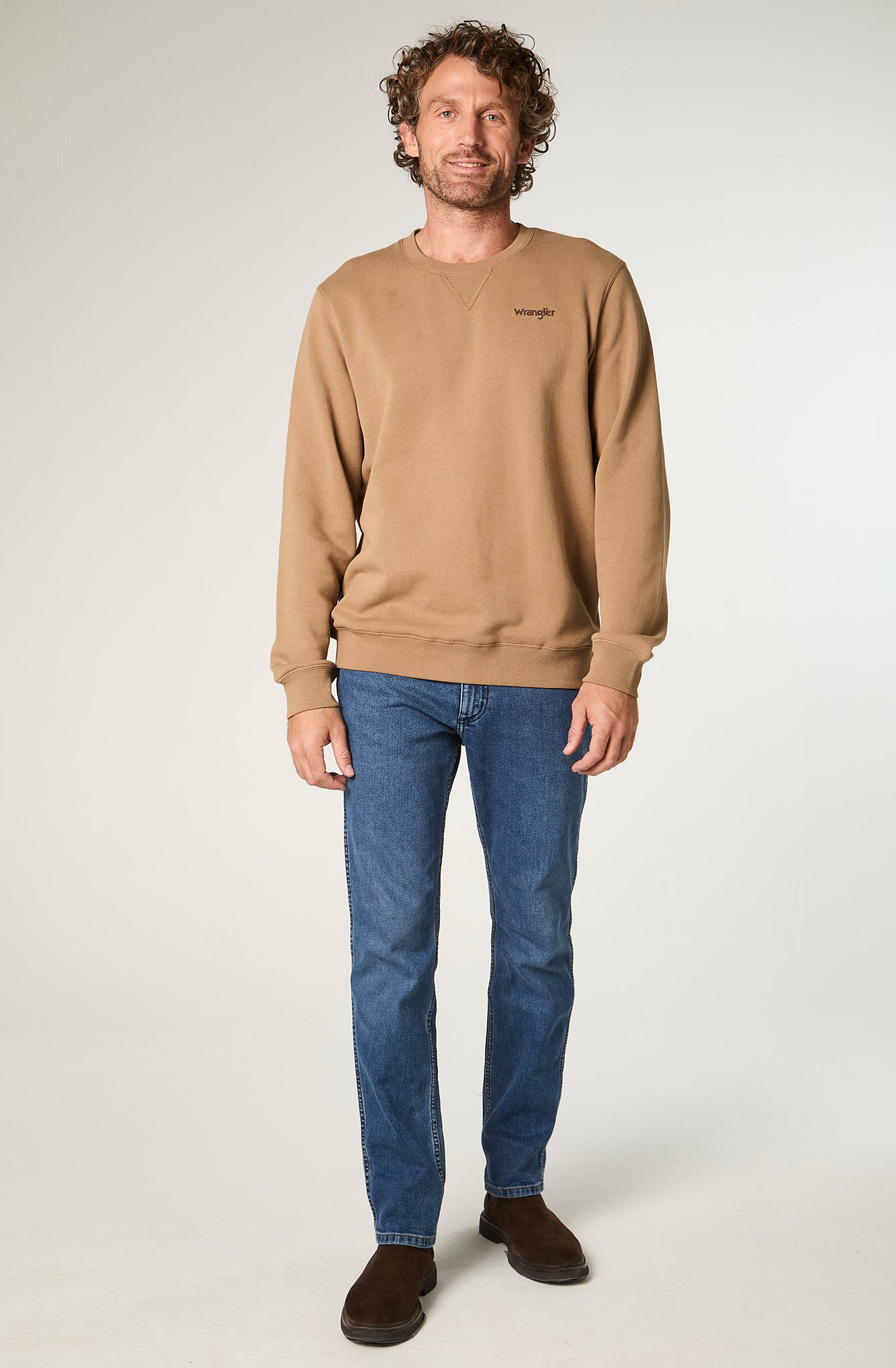 Jeans Greensboro Regular Straight Fit Stone Ride