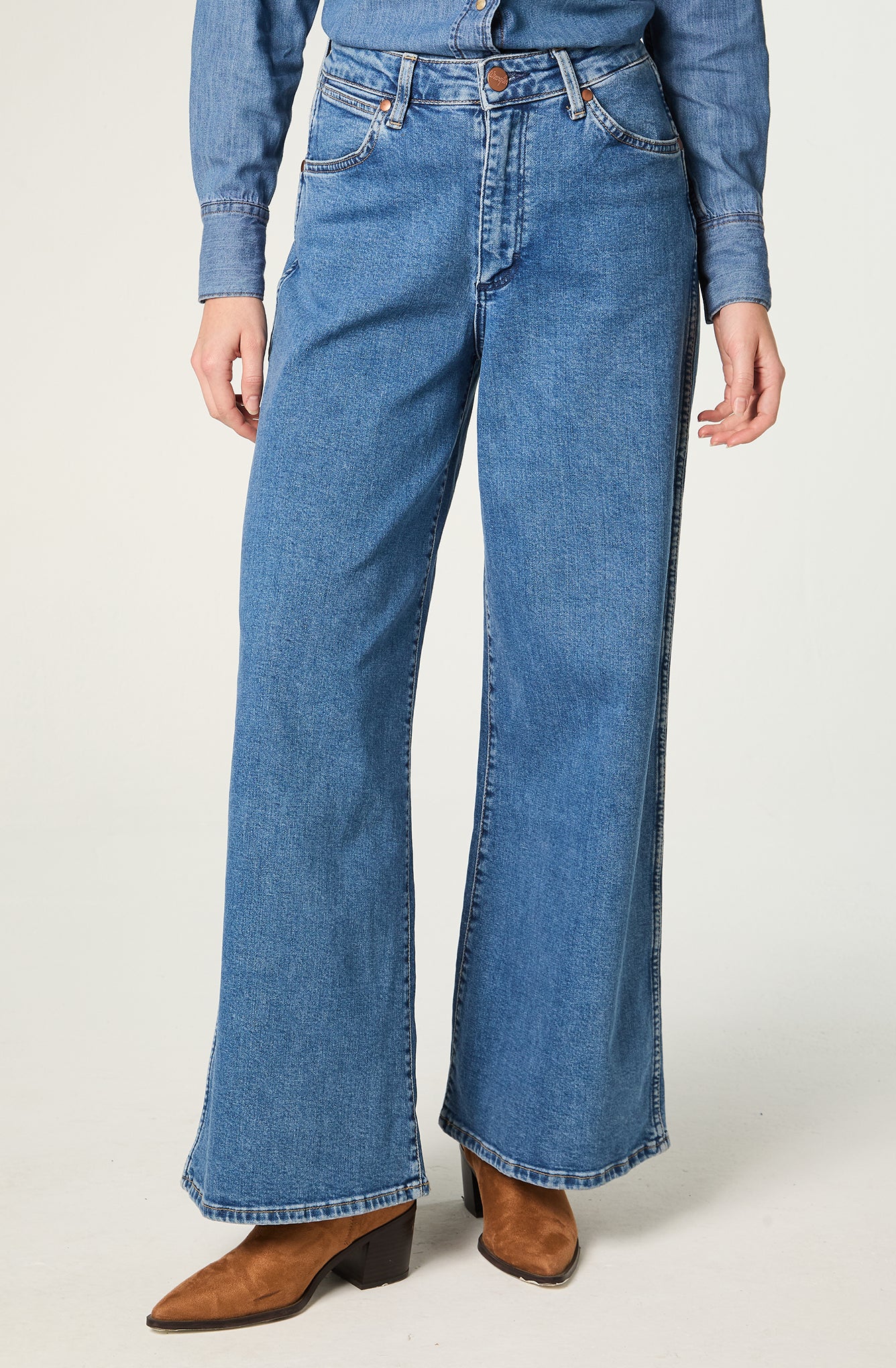 Jeans Mujer Canyon Loose Jeans Azul