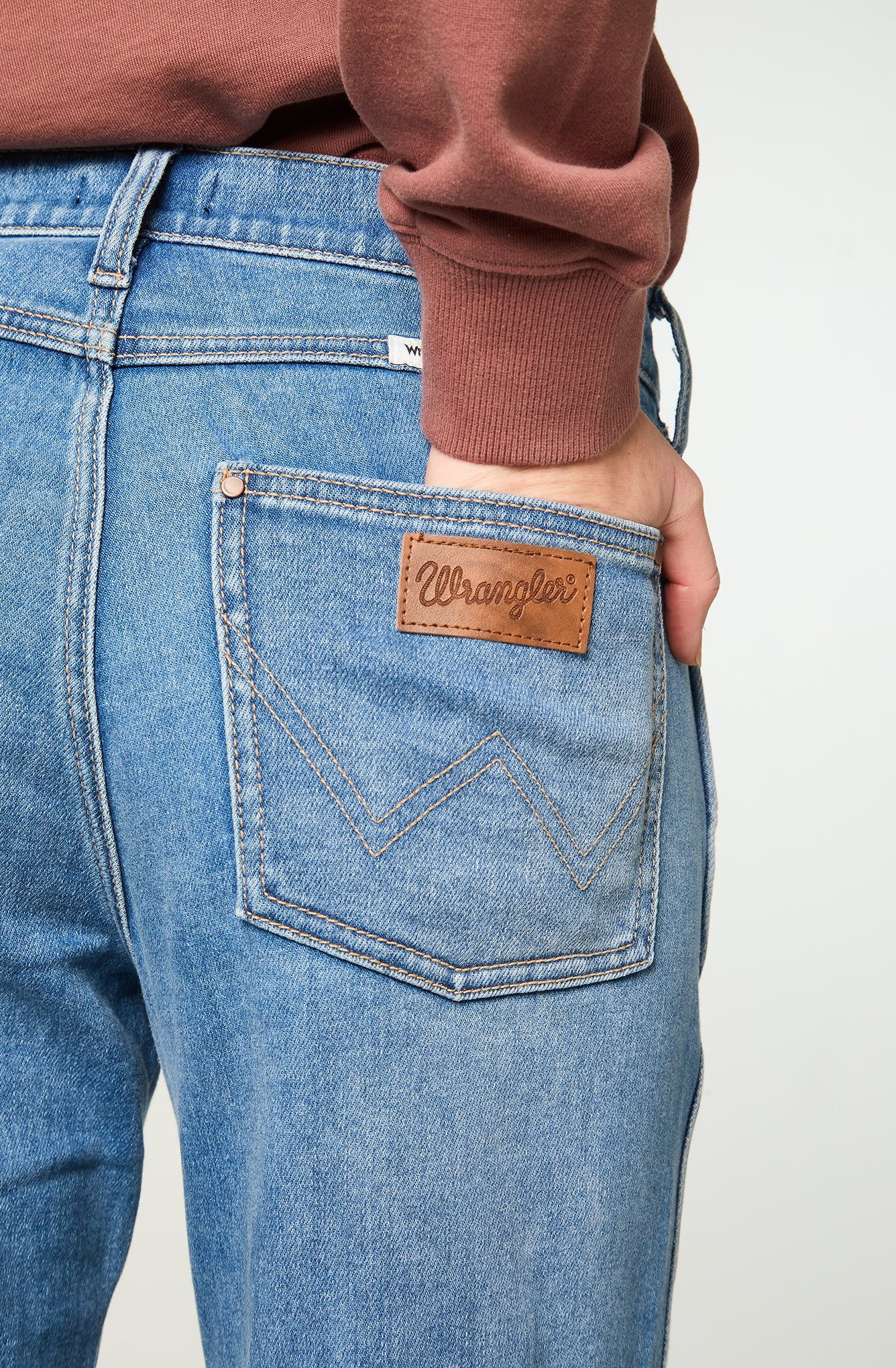 Jeans Mujer Flare 70 Tiro Alto Azul