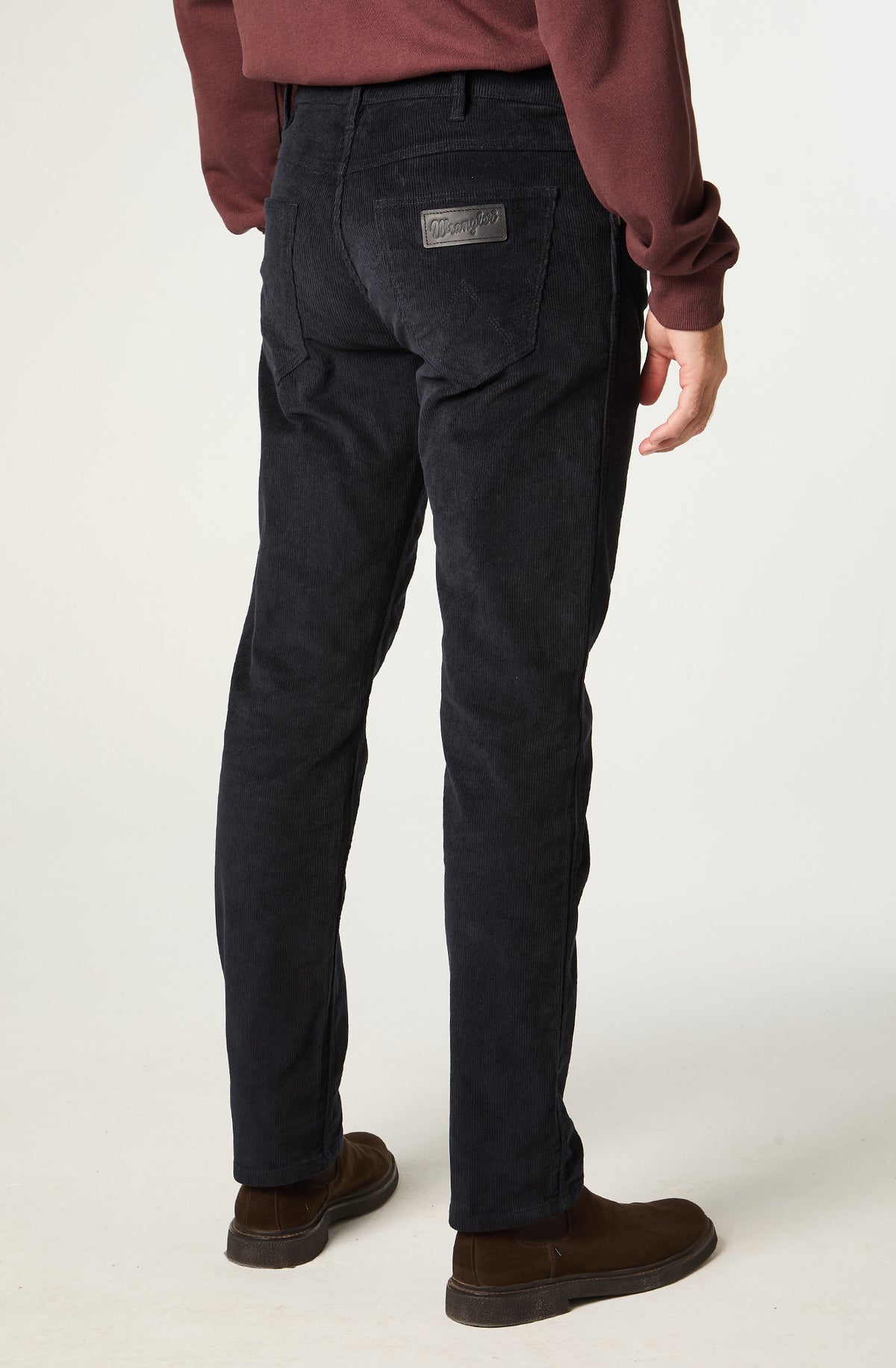 Pantalon Hombre Greensboro Cotelé Straight Azul