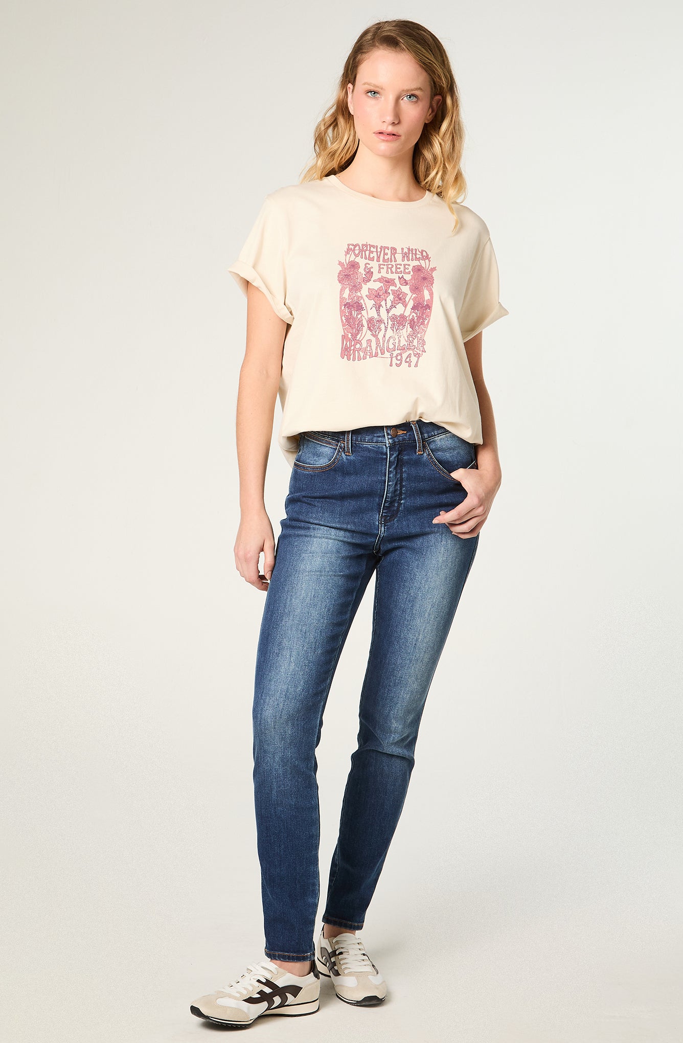 Jeans Mujer Tiro Alto Skinny Street Localizado