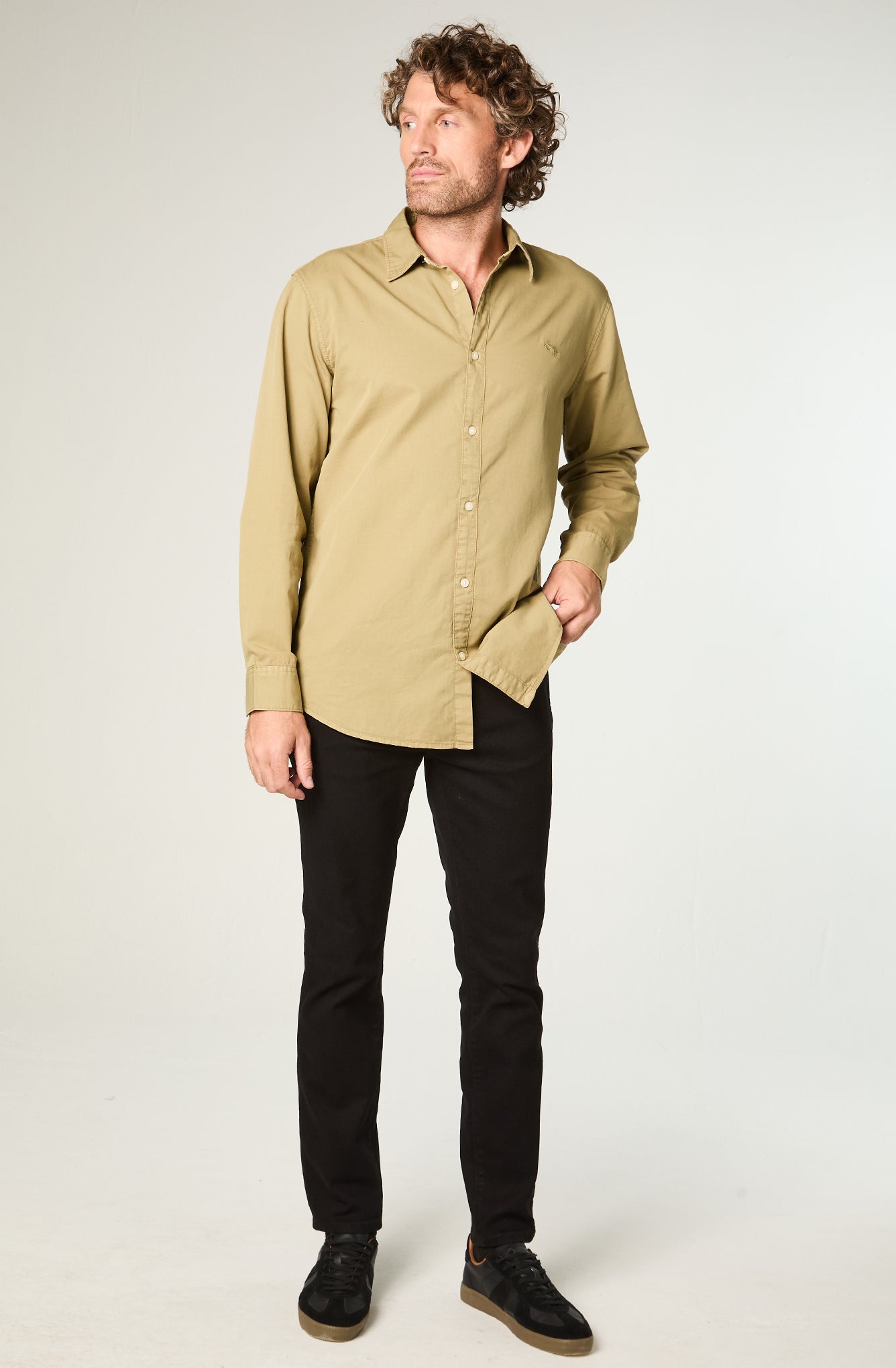 Jeans Hombre Larston Slim Negro