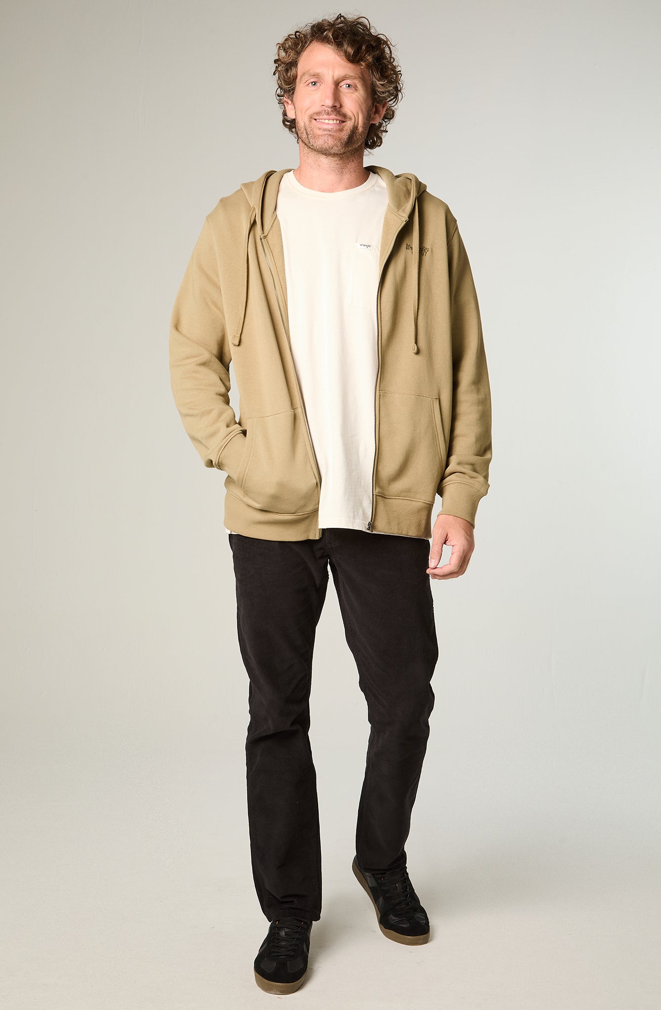 Polerón Hombre Hoodie Full Zipper Regular Aloe