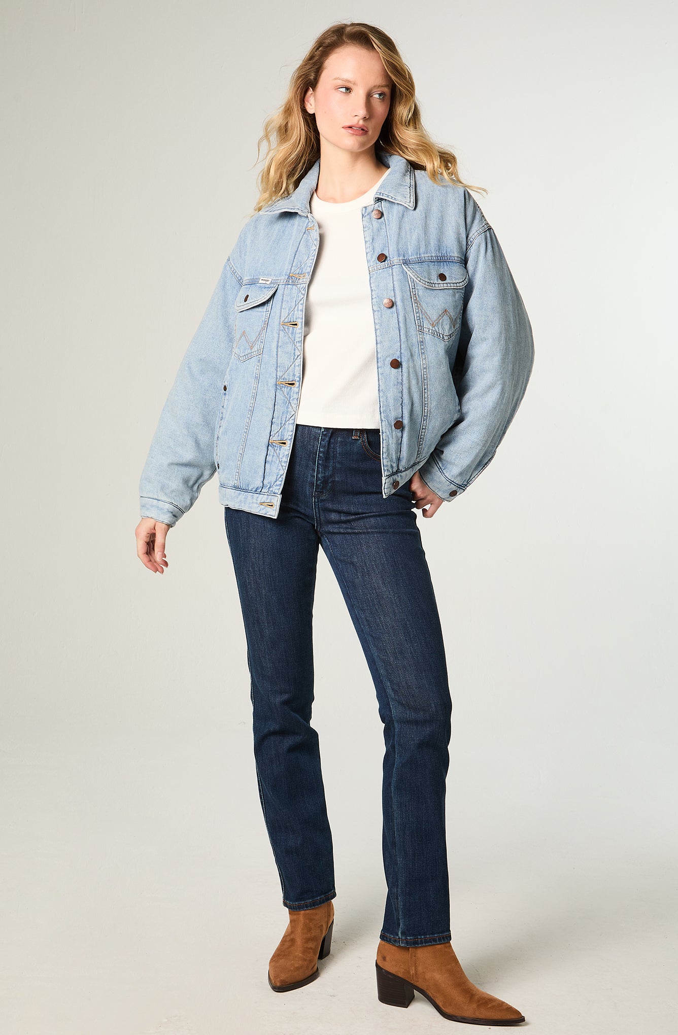 Chaqueta Mujer Padded Trucker Scare Crow