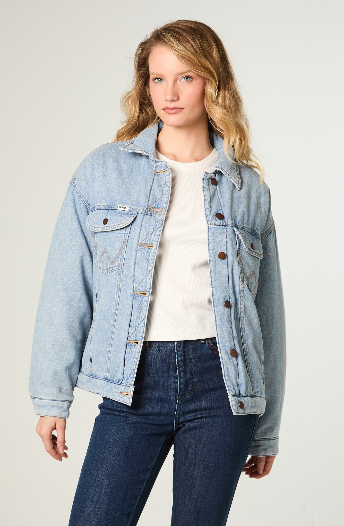 Chaqueta Mujer Padded Trucker Scare Crow