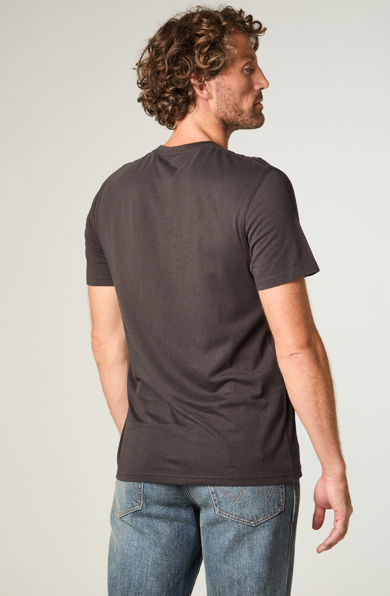 Polera Hombre Ss Pocket Tee Regular Negro