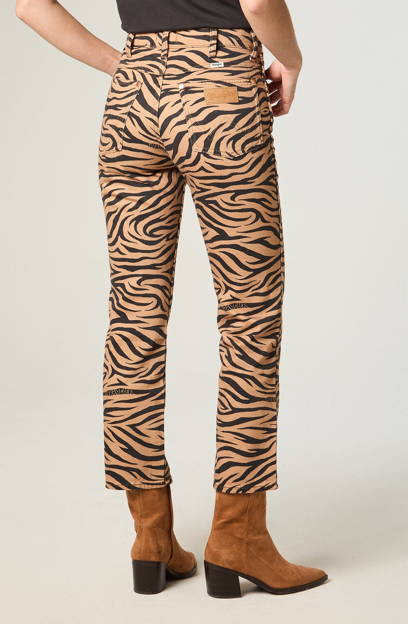 Jeans Mujer Tiro Alto Wild West Straight Fit Purr