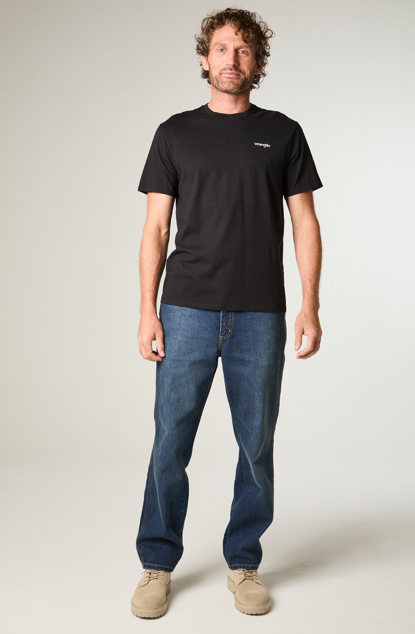 Polera Hombre Graphic Reg Tee Regular Negro