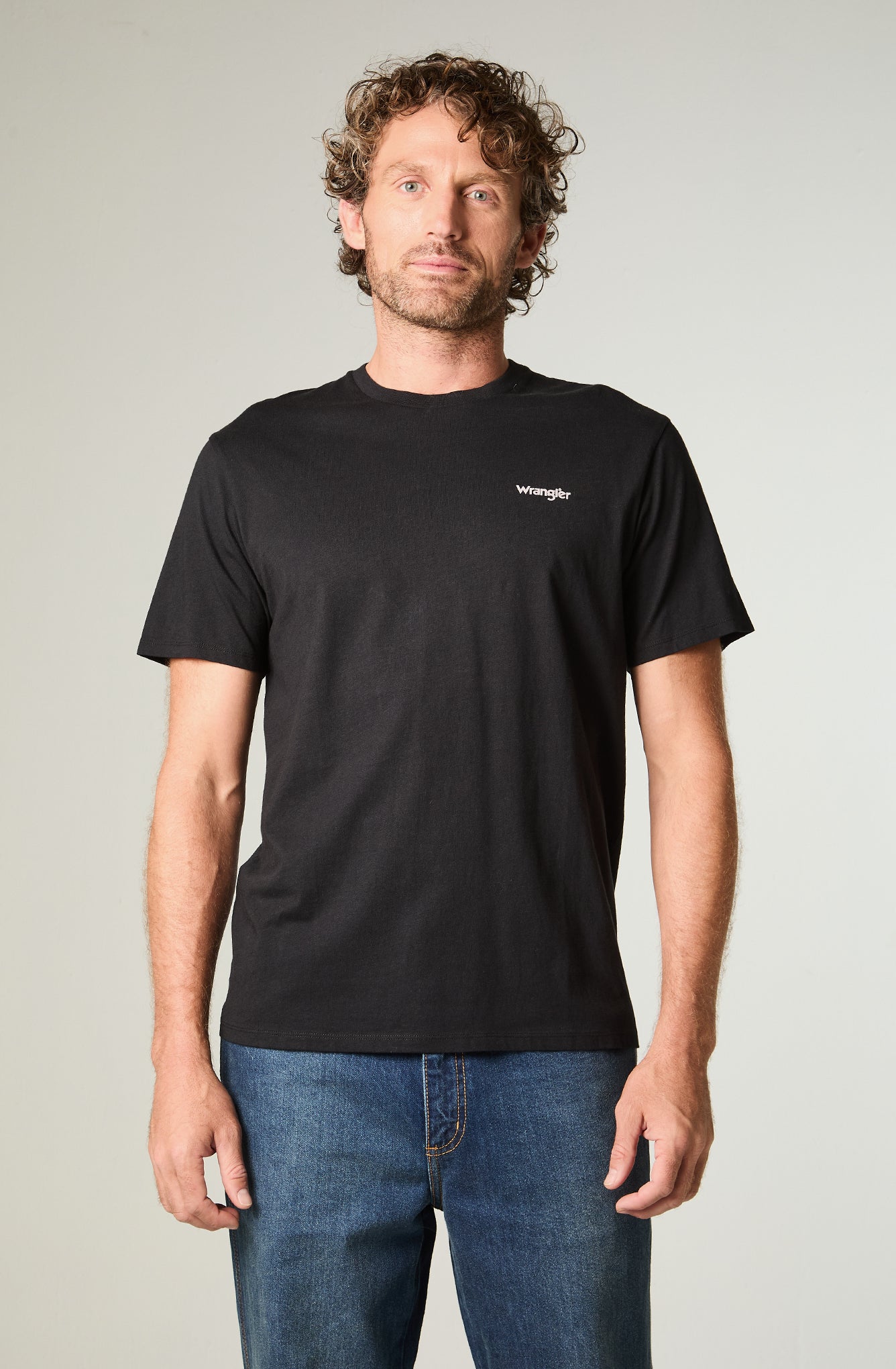 Polera Hombre Graphic Reg Tee Regular Negro