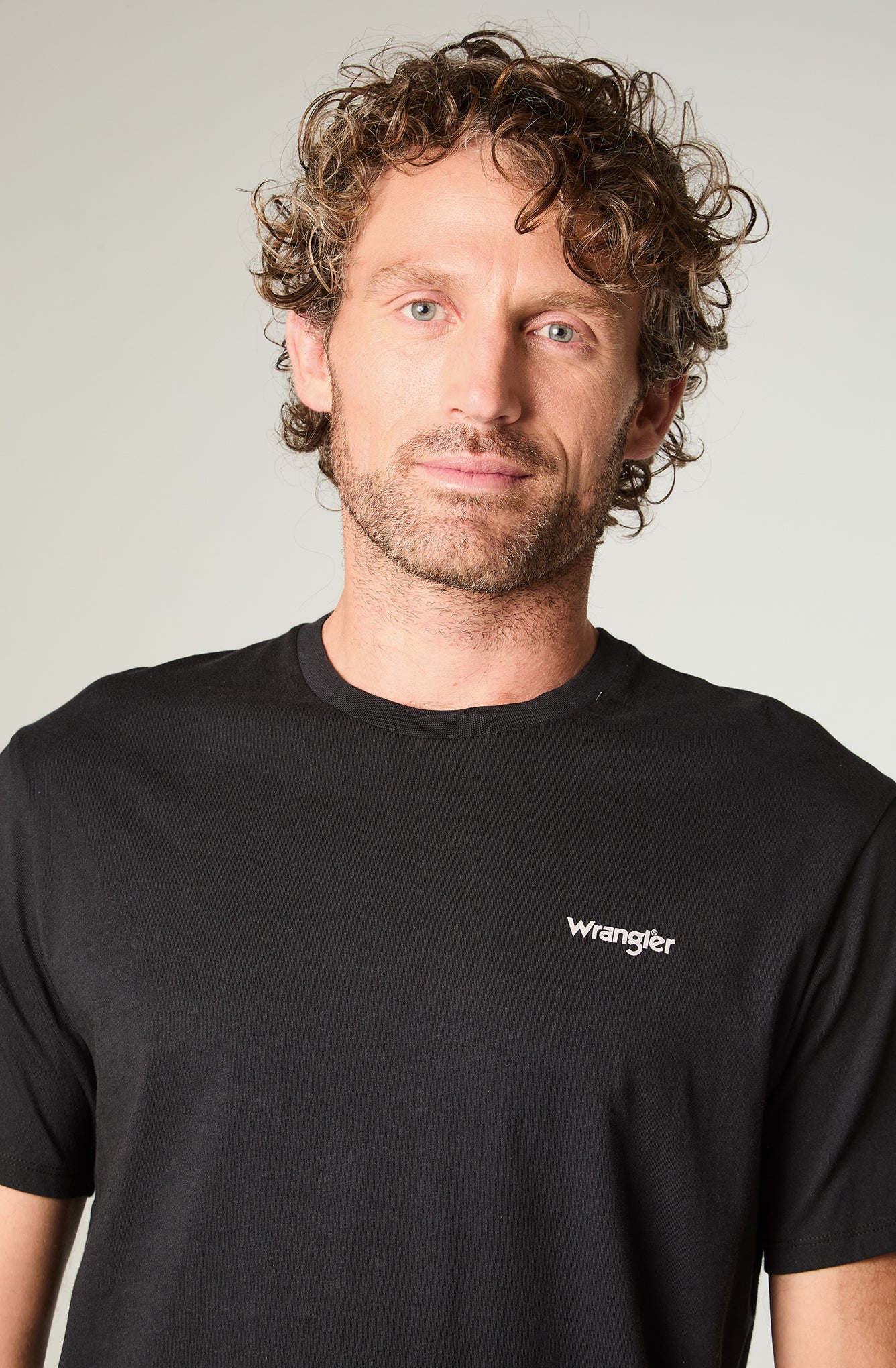 Polera Hombre Graphic Reg Tee Regular Negro