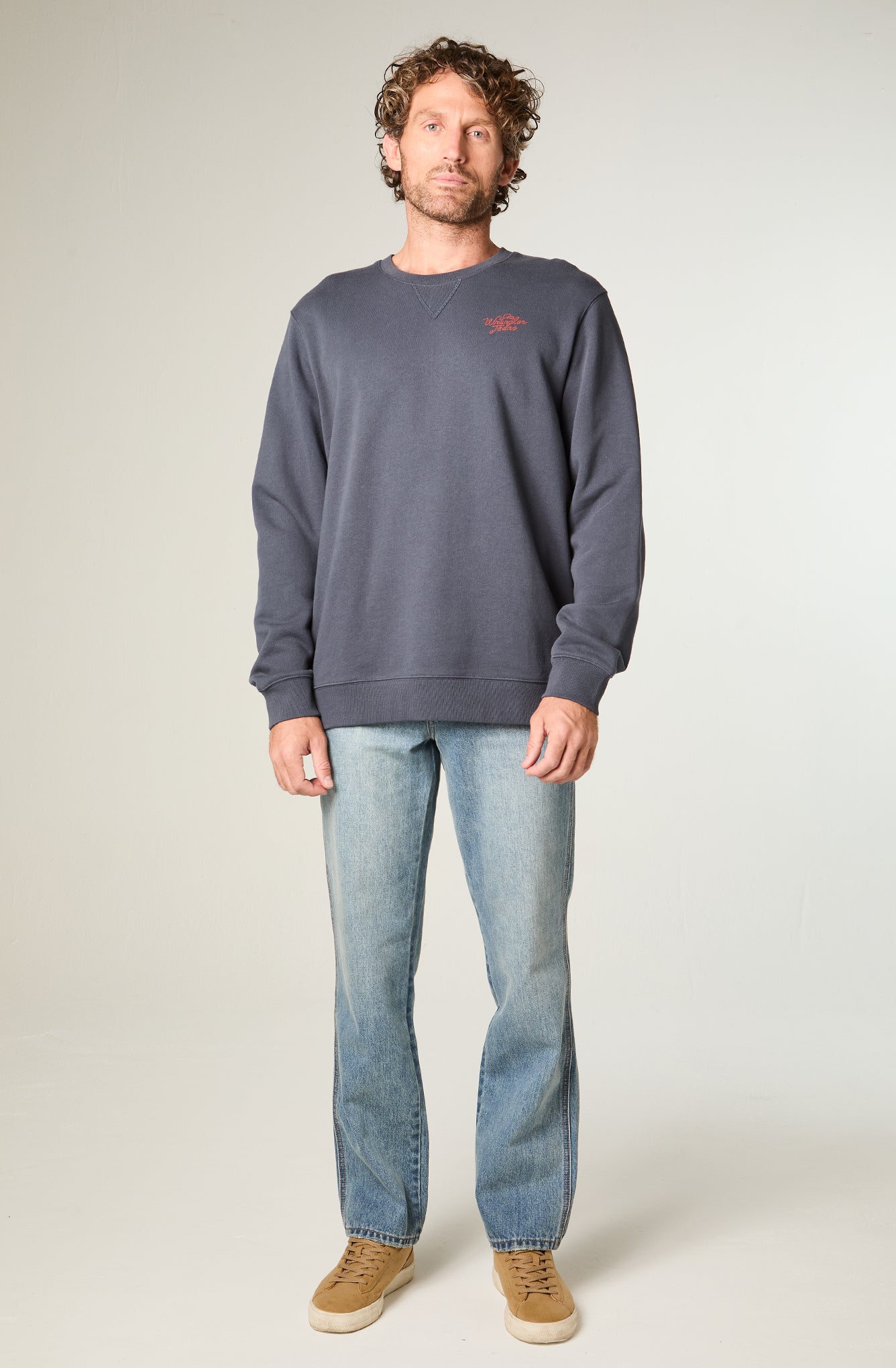 Polerón Hombre Crewneck Graphic Regular Gris
