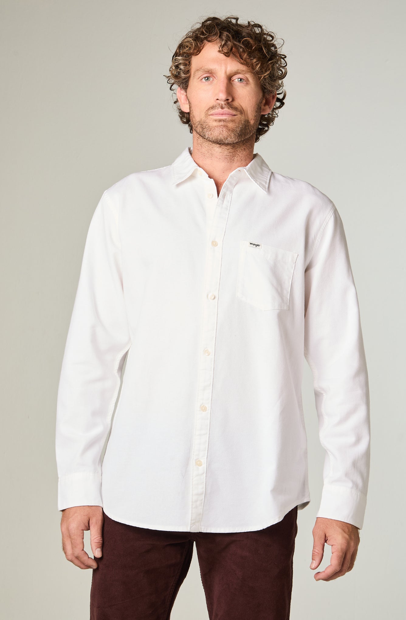 Camisa Hombre 1 Pocket Regular Blanco