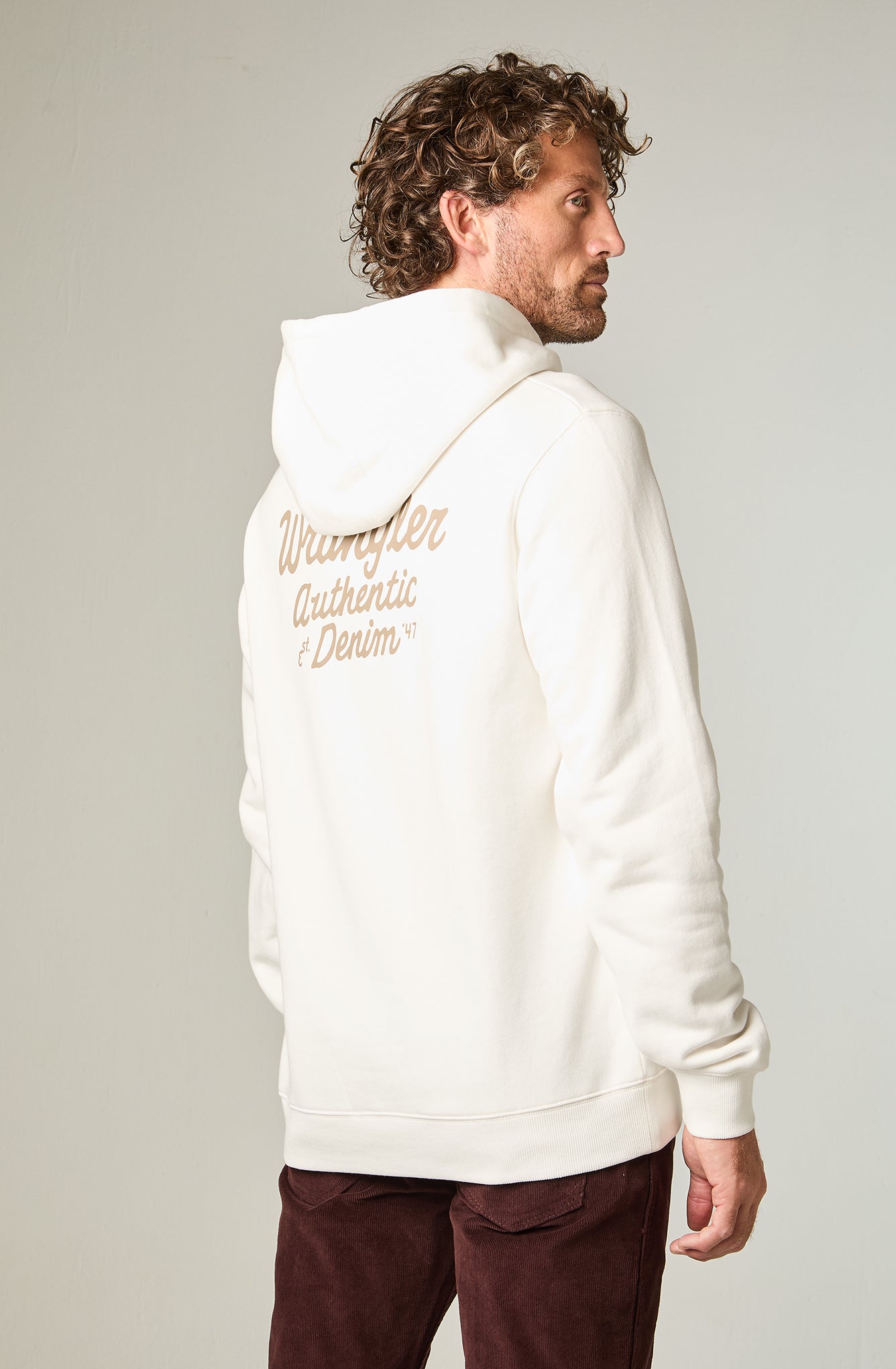 Polerón Hombre Hoodie Reg Regular Blanco