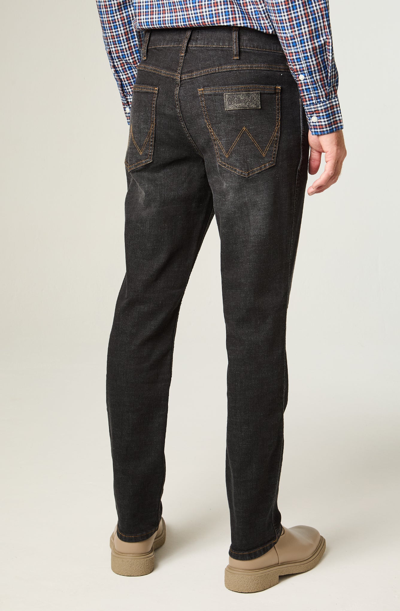 Jeans Hombre Greensboro Straight Negro