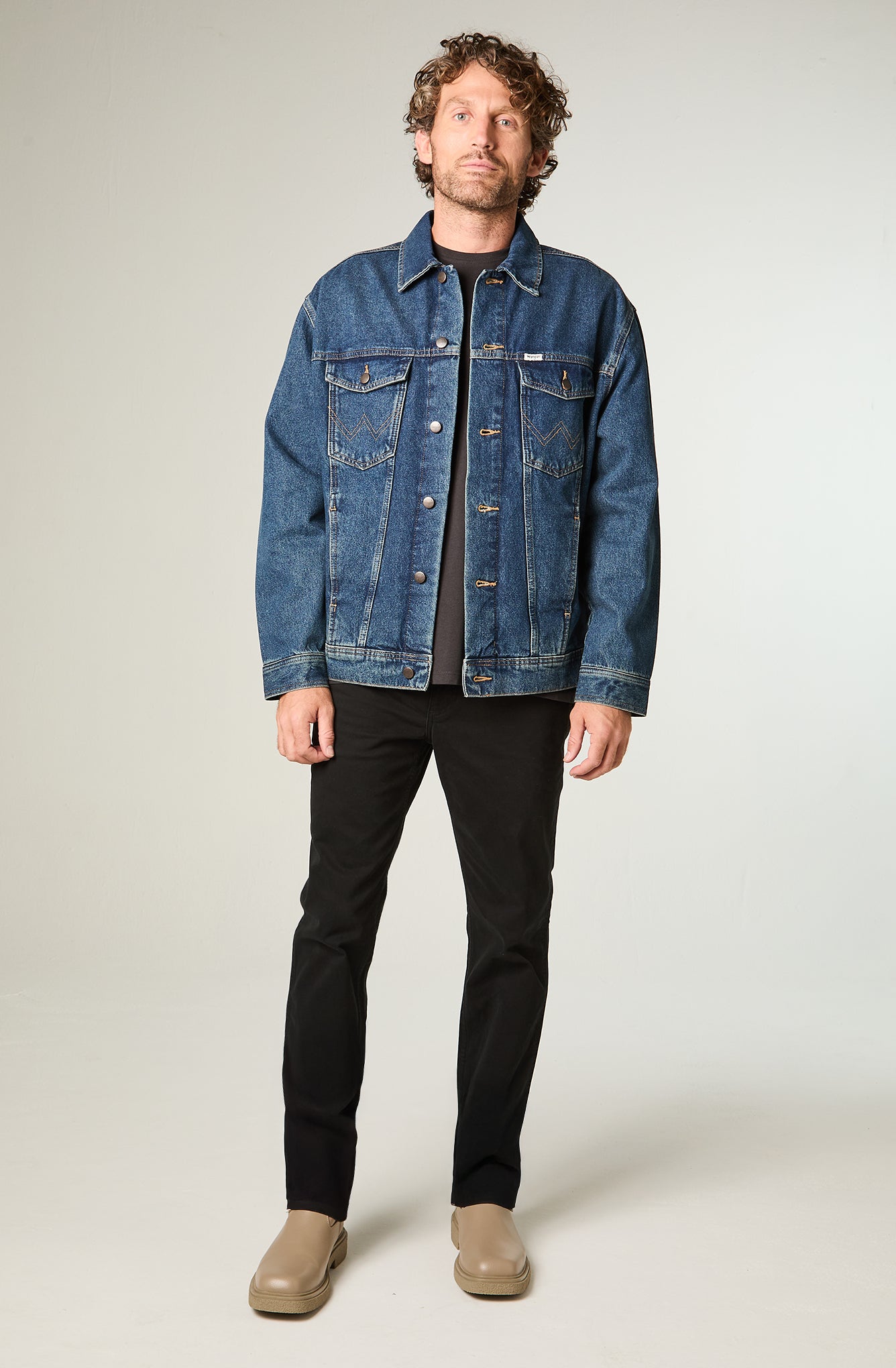 Pantalón Hombre Greensboro Twill Black Faded