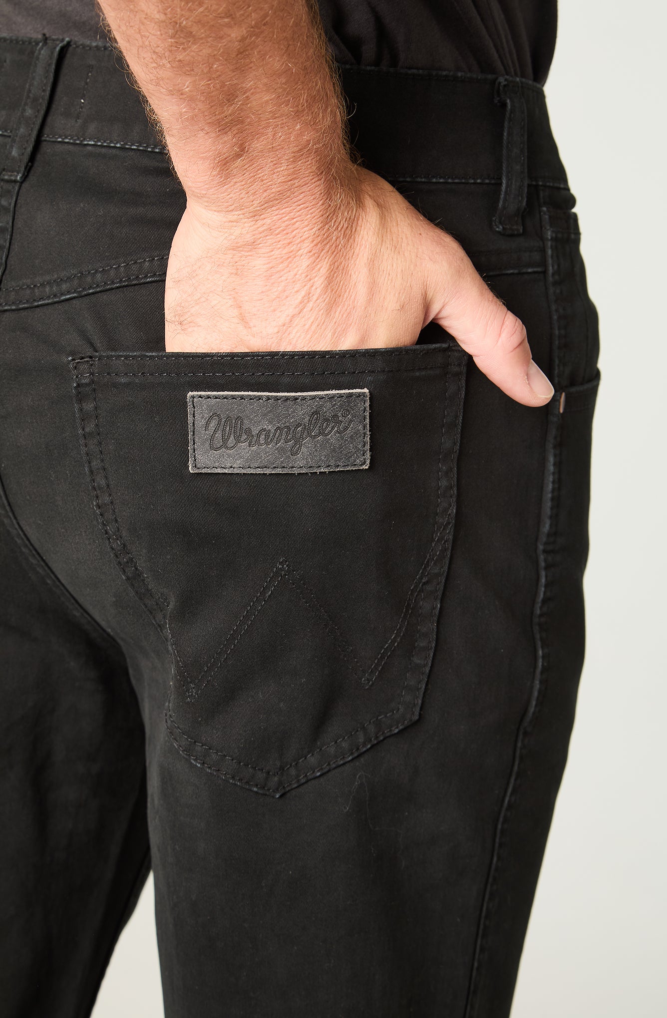 Pantalón Hombre Greensboro Twill Black Faded