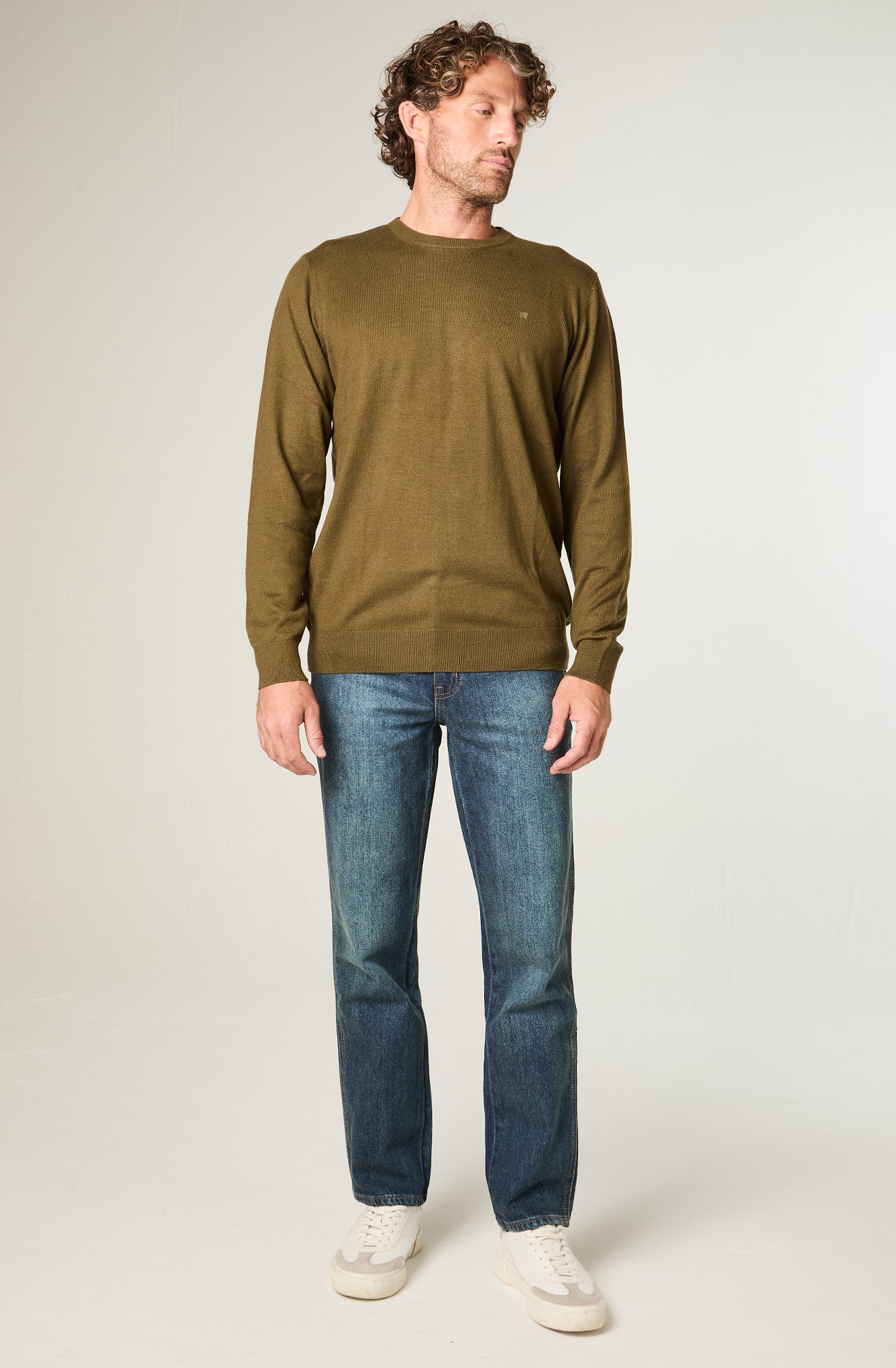 Sweaters Hombre Knit Sweater Ivy Green