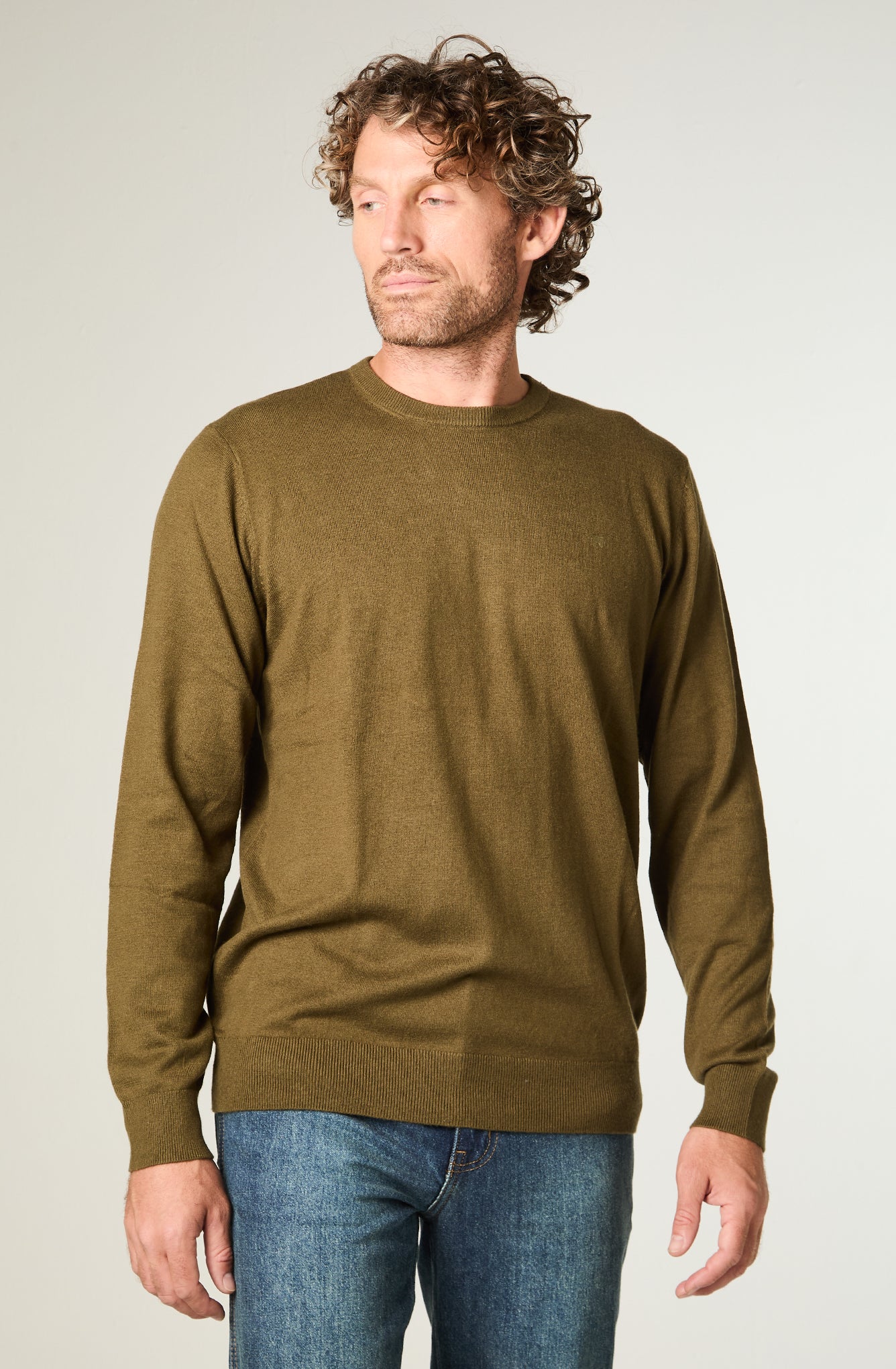Sweaters Hombre Knit Sweater Ivy Green