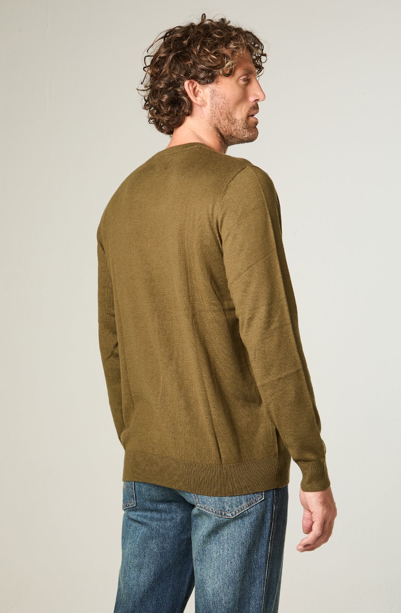 Sweaters Hombre Knit Sweater Ivy Green