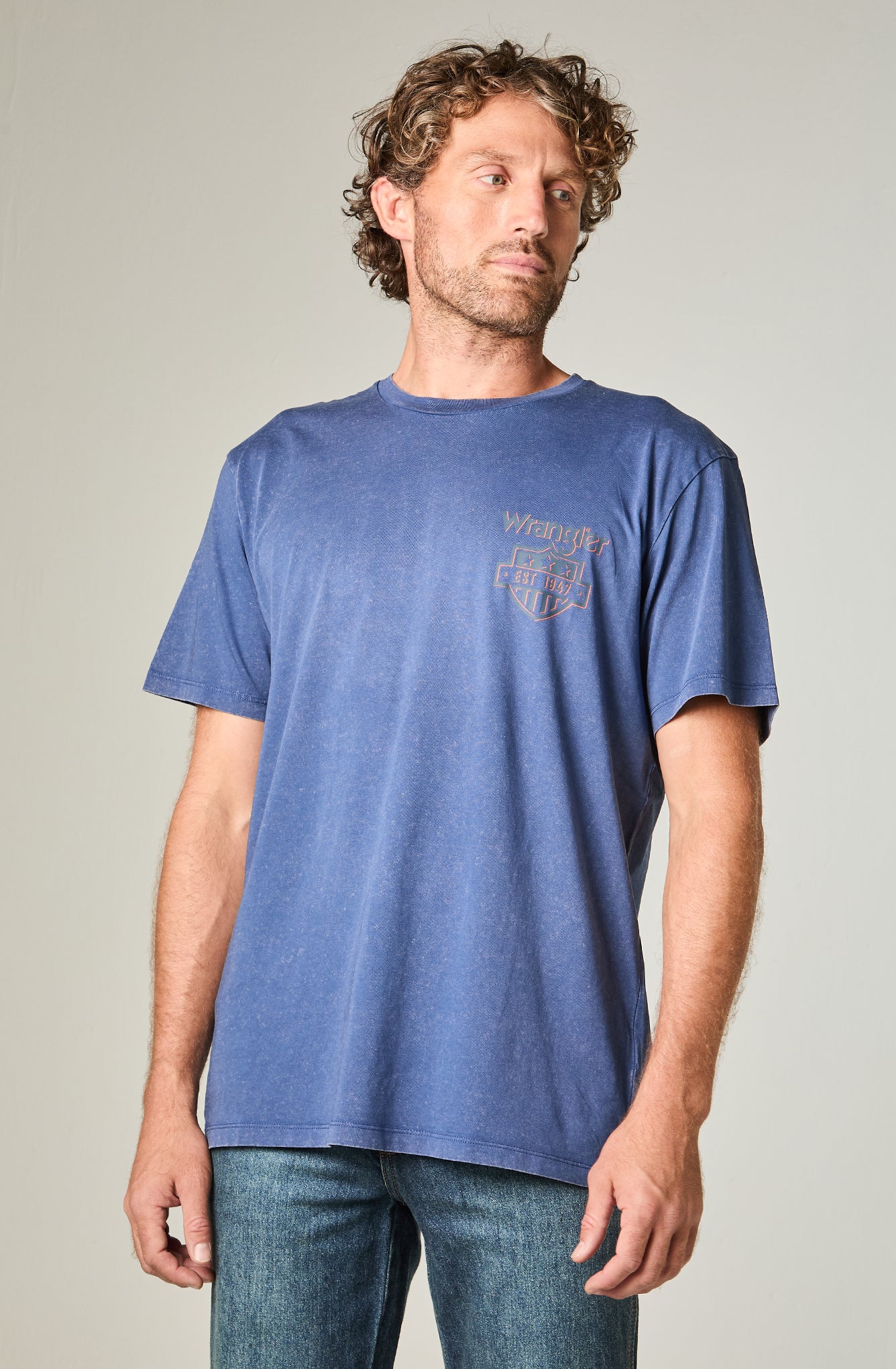 Polera Hombre Cowboy Tee Navy