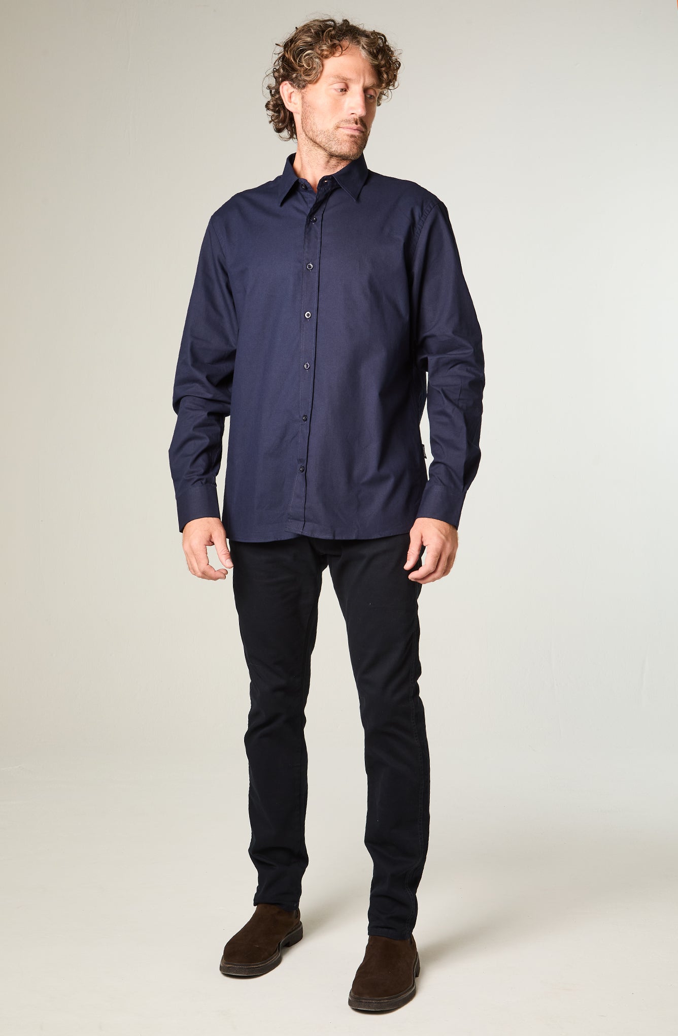 Camisa 1 Pocket Shirt Dark Blue