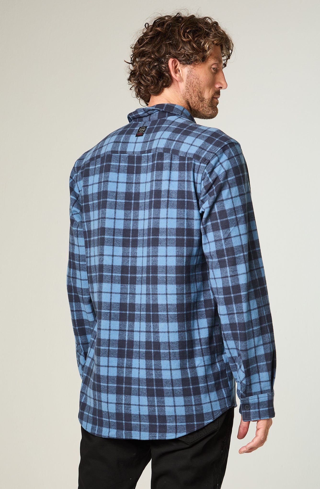 Camisa Hombre Campsite Shirt Saxe Plaid