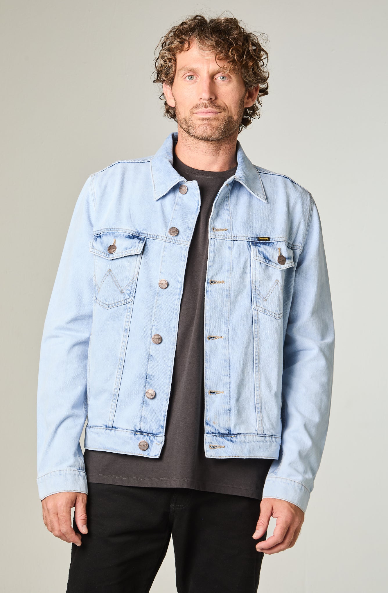 Chaqueta Hombre Trucker Ice